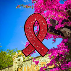 Pin – Corbata roja de concienciación de la Campaña de Concientización – Disney Fantasy