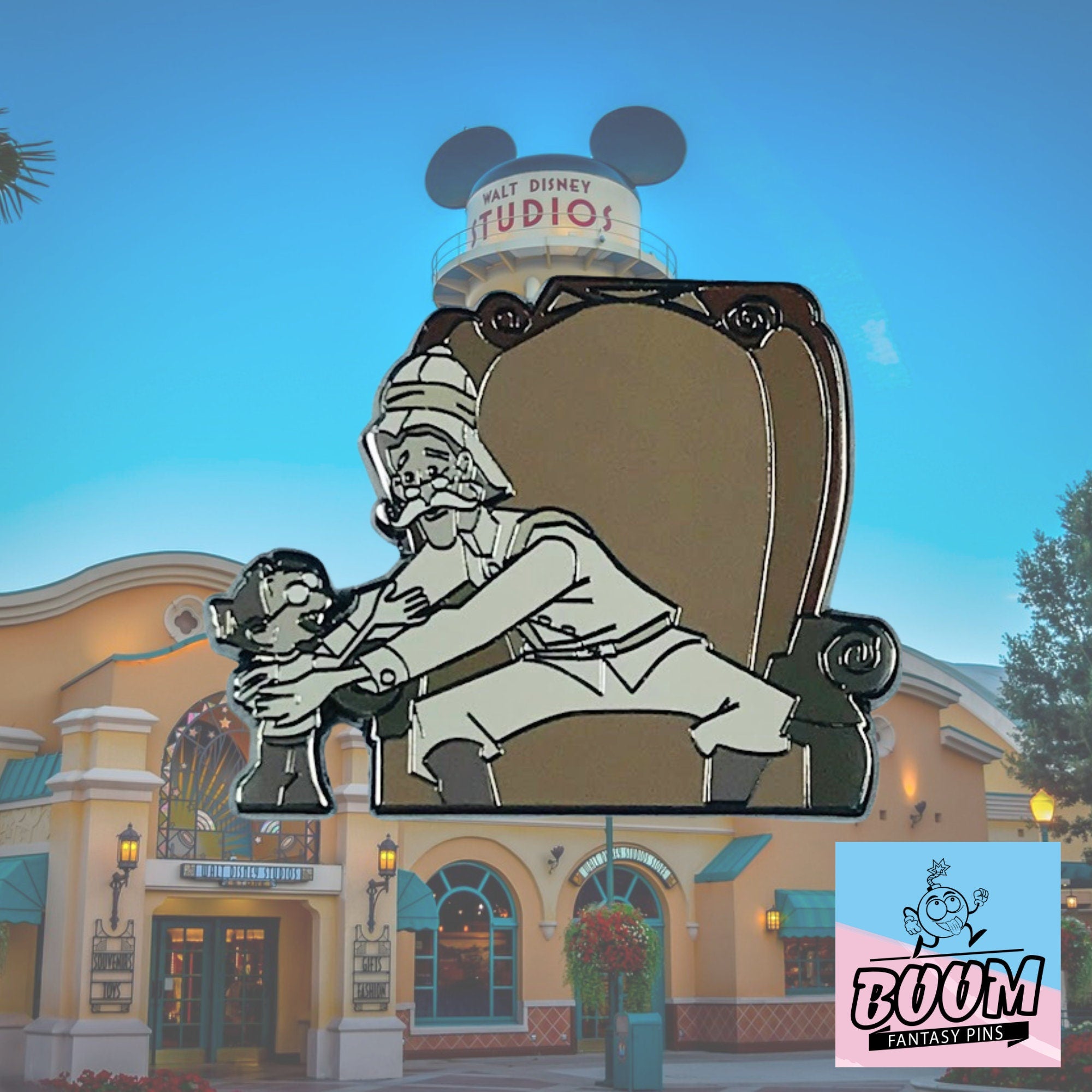 Pin – Milo Thatch and Thaddeus Thatch from Atlantis The Lost Empire – Disney Fantasy