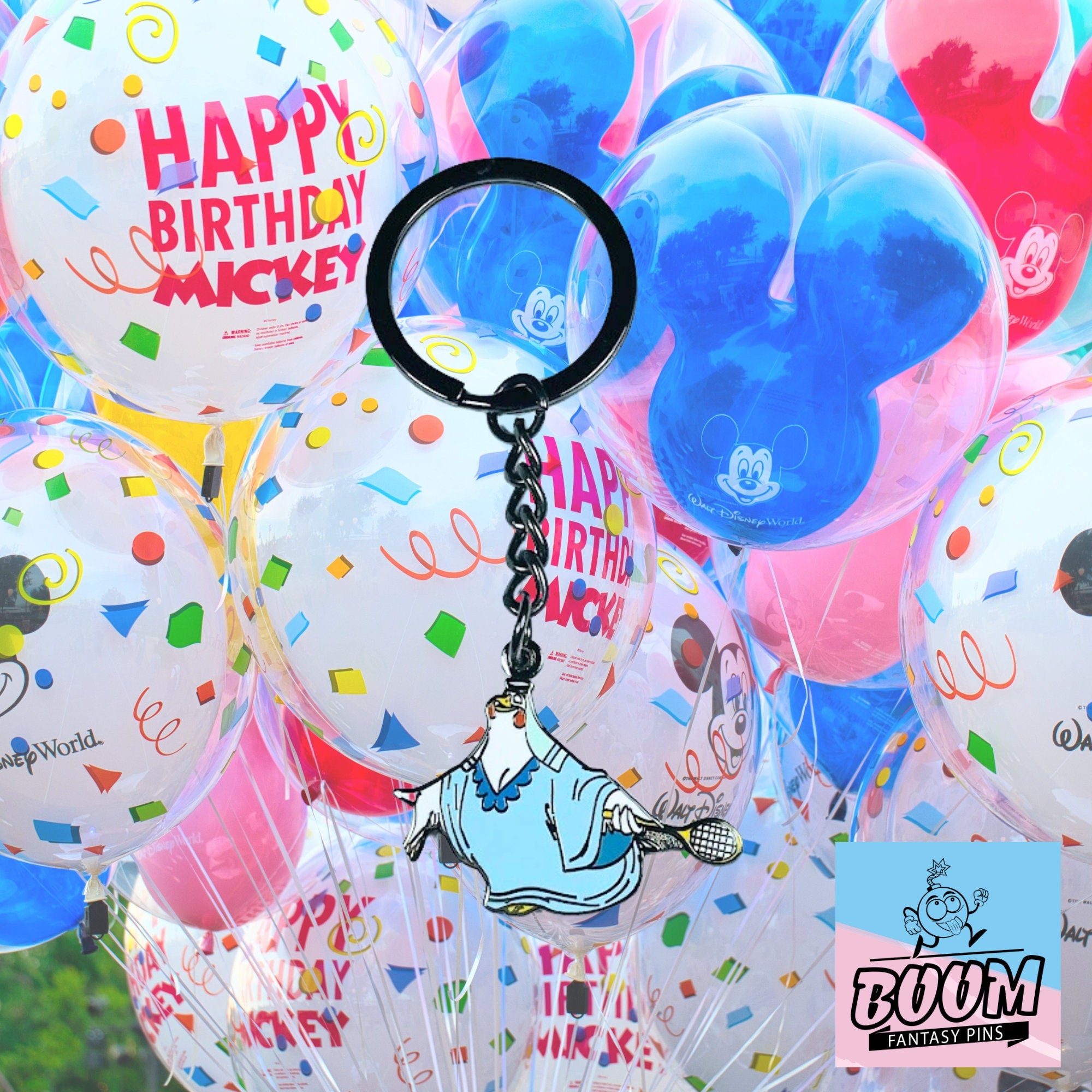 Llavero – Lady Kluck de Robin Hood – Disney Fantasy