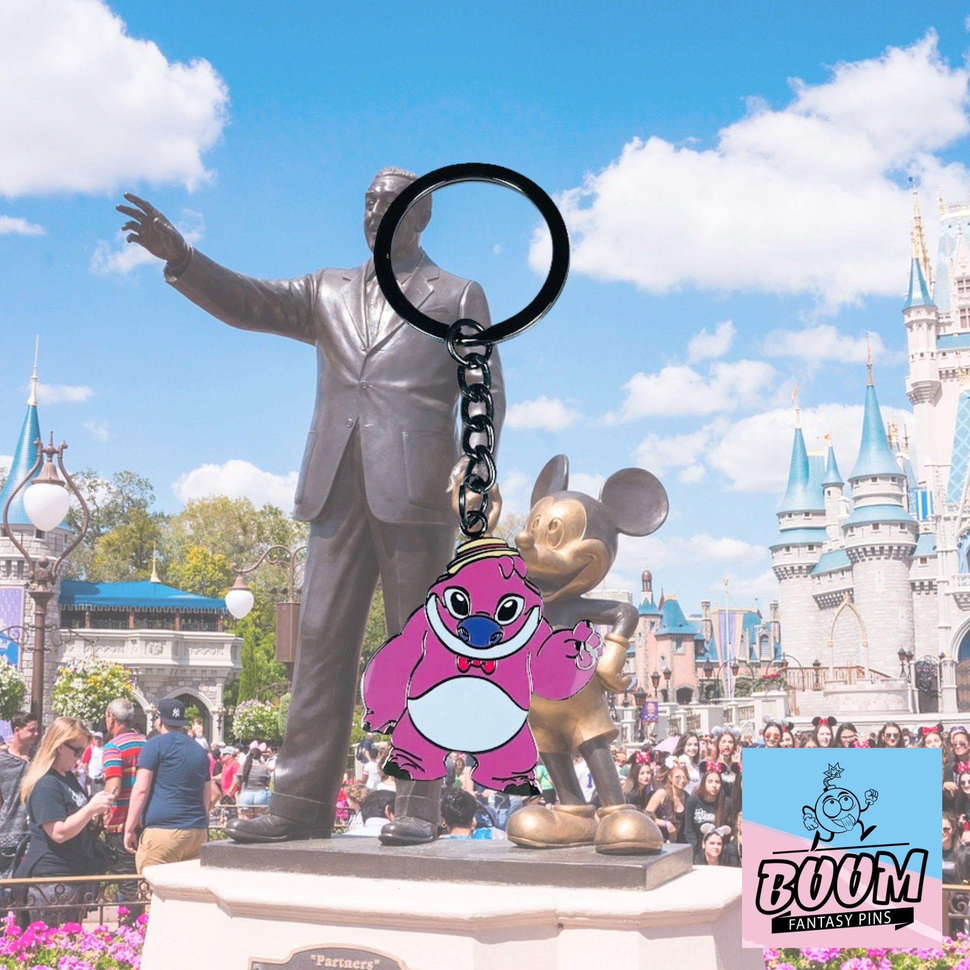 Llavero – Experimento Slick 020 de Lilo y Stitch – Disney Fantasy