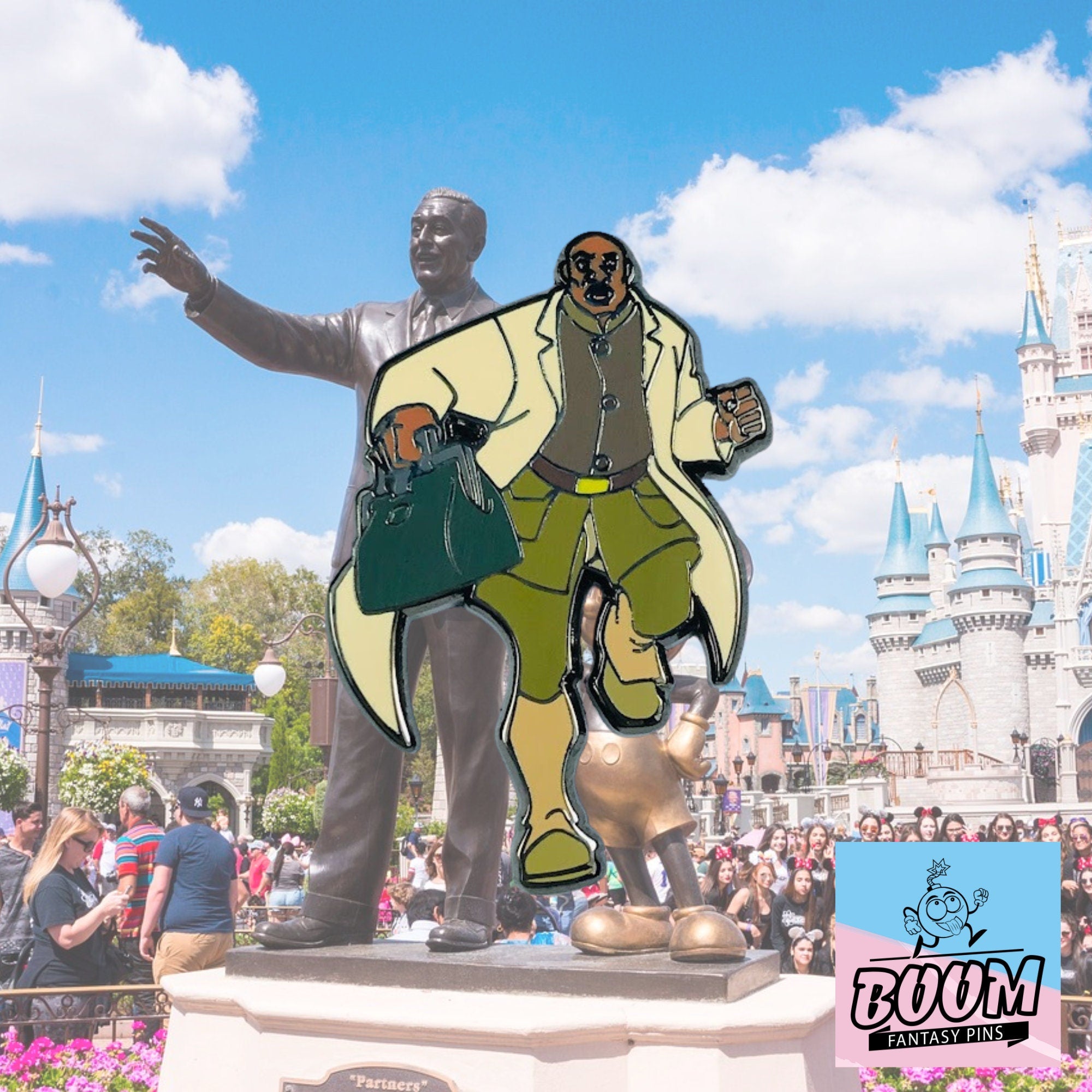 Pin del Dr. Joshua Sweet de Atlantis: El Imperio Perdido – Disney Fantasy