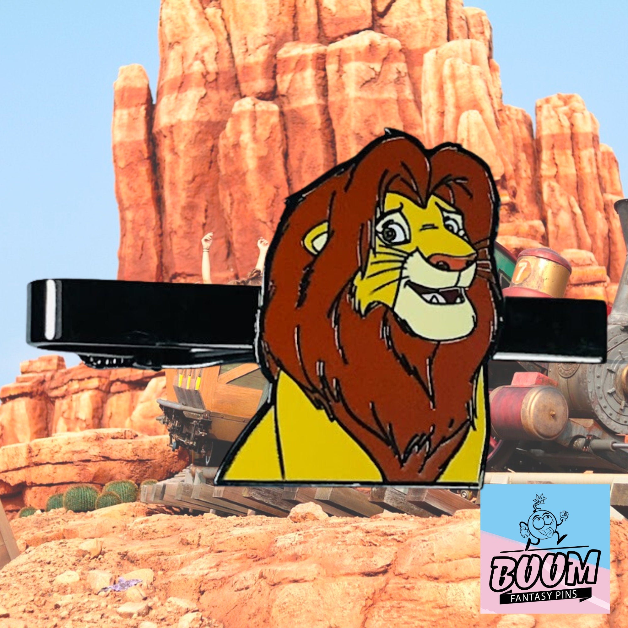 Alfiler de corbata – Mufasa de El Rey León – Disney Fantasy