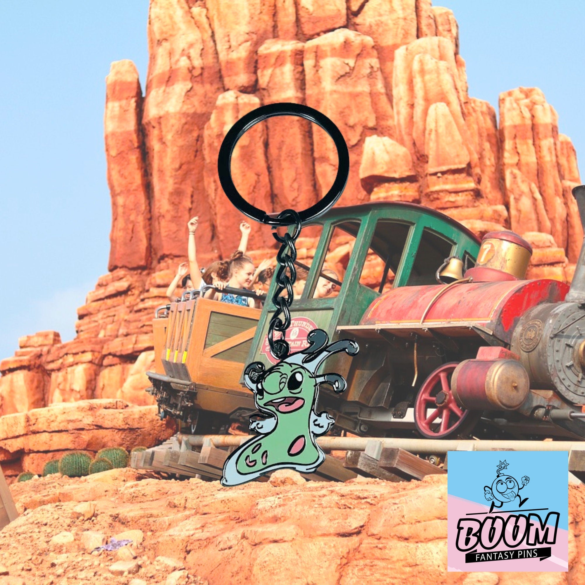 Llavero – Experimento Poxy 222 de Lilo y Stitch – Disney Fantasy