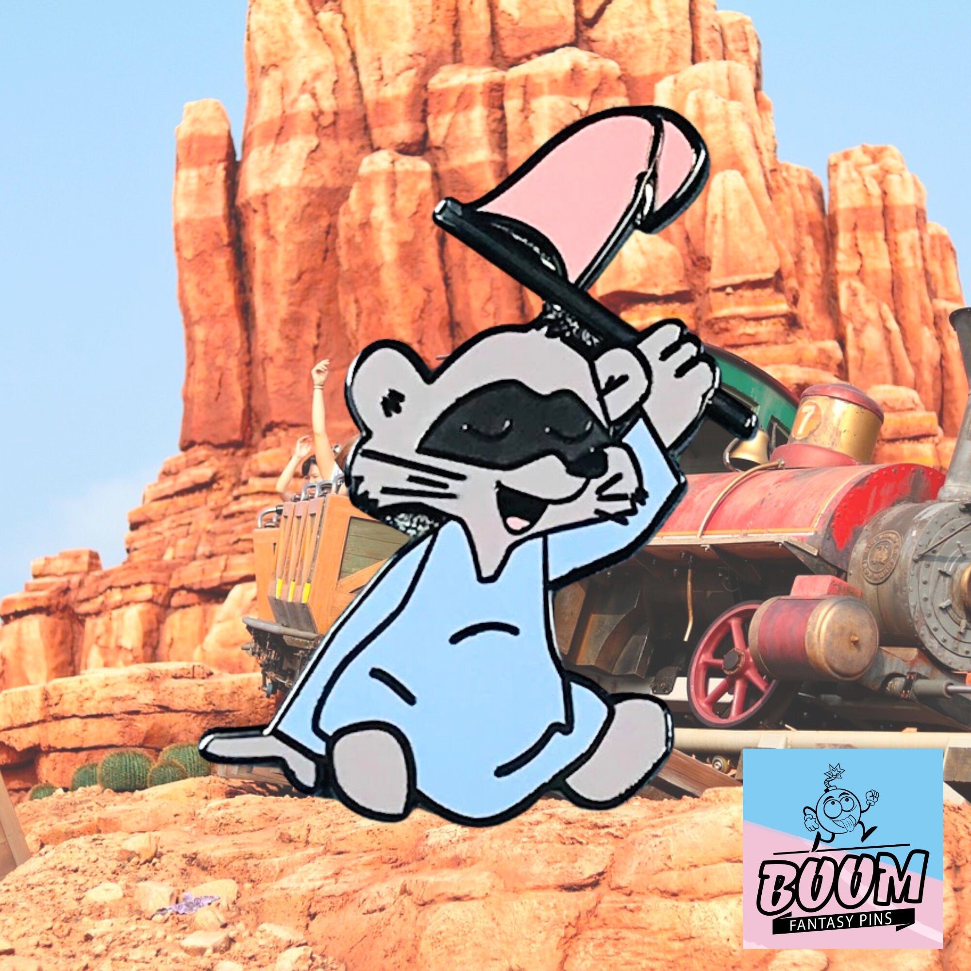 Pin's – Raton laveur de Robin des Bois – Disney Fantasy