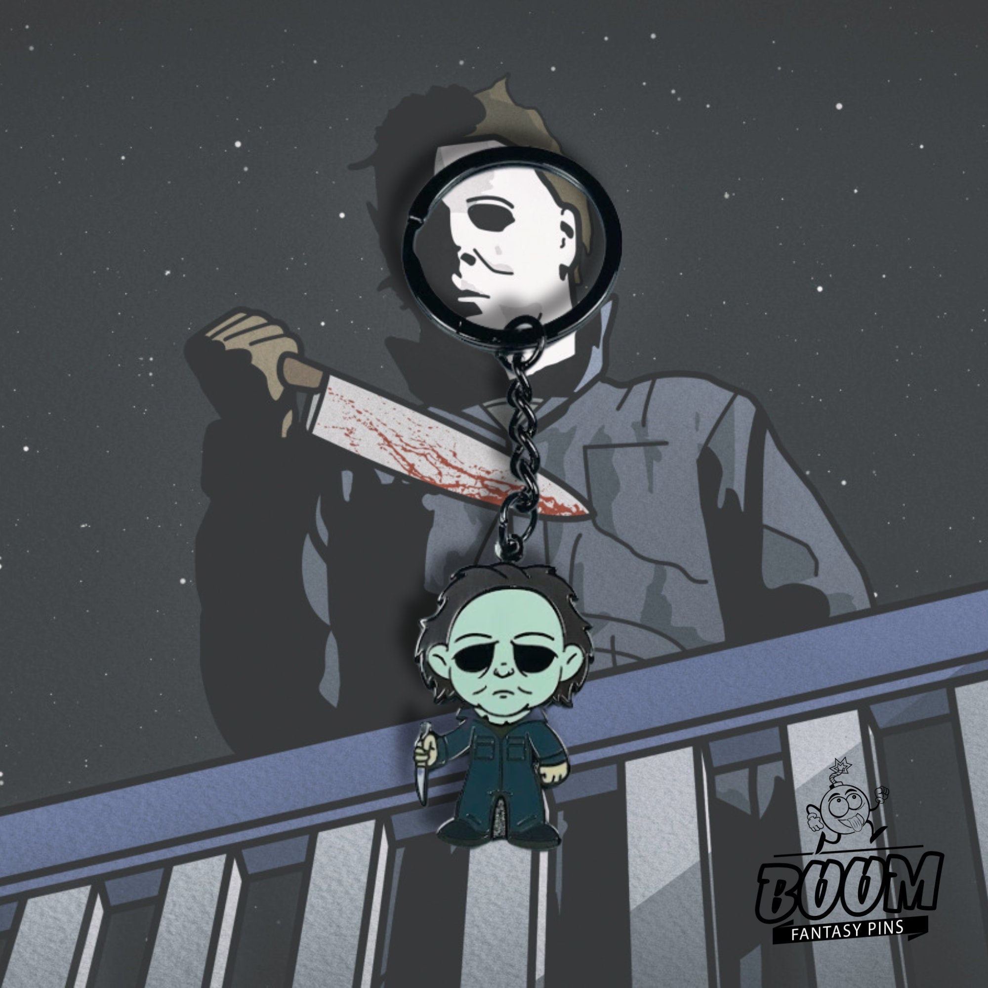 Porte-clés – Michael Myers de la franchise Halloween