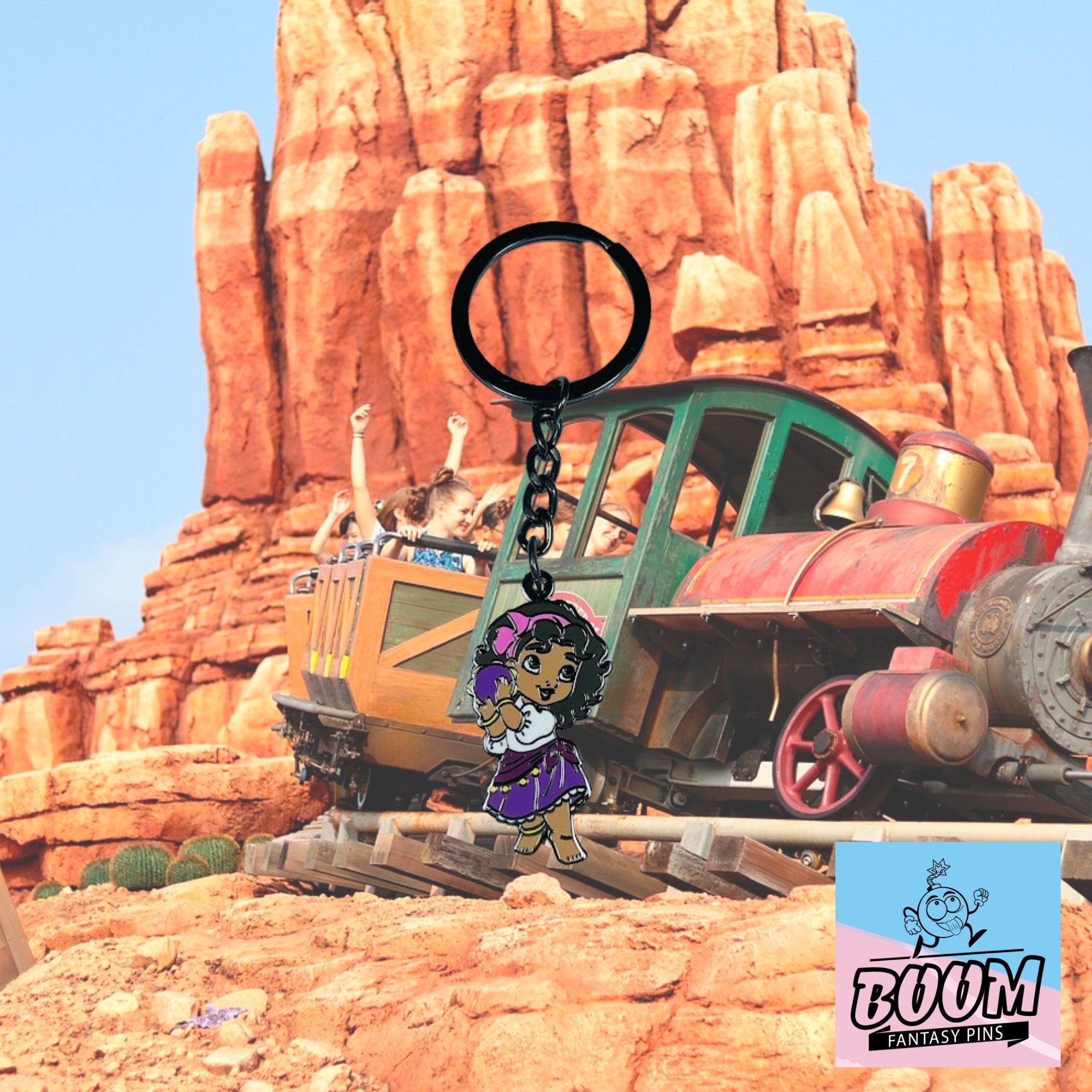 Porte-clés – Esmeralda du Bossu de Notre-Dame – Disney Fantasy