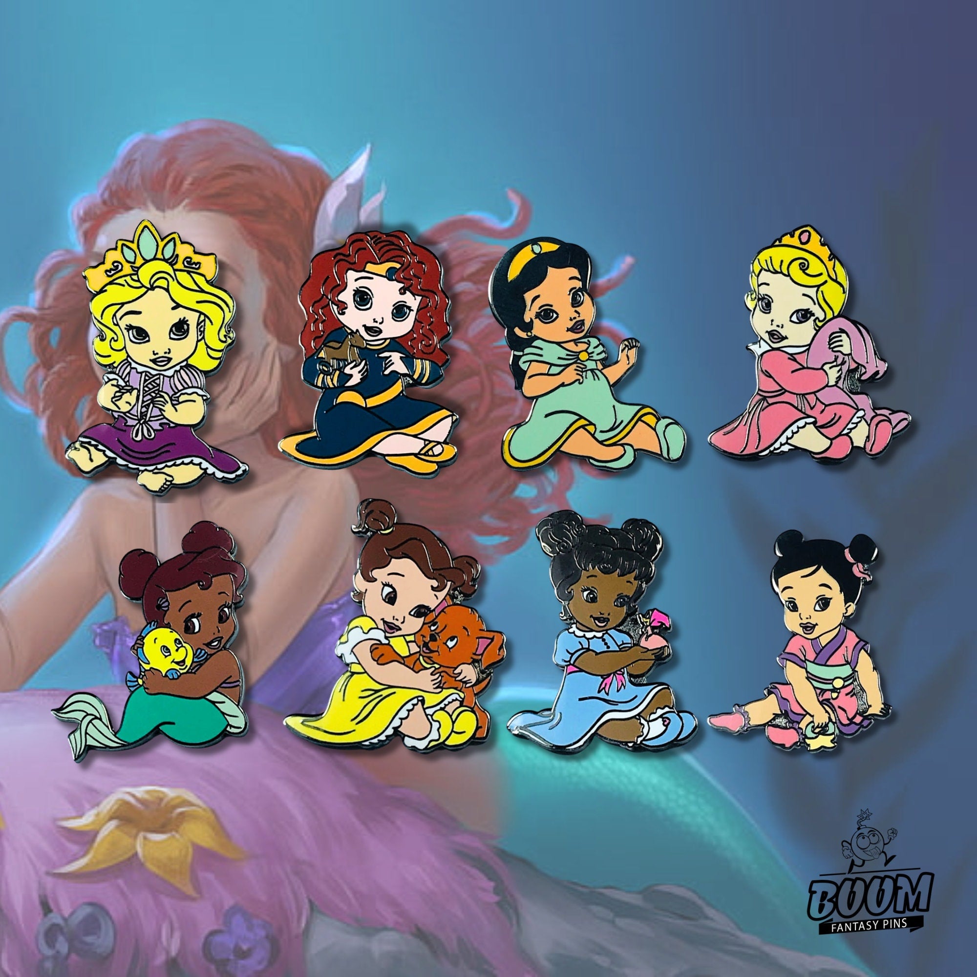 Pin's – Bébé Ariel de La Petite Sirène – Disney Fantasy