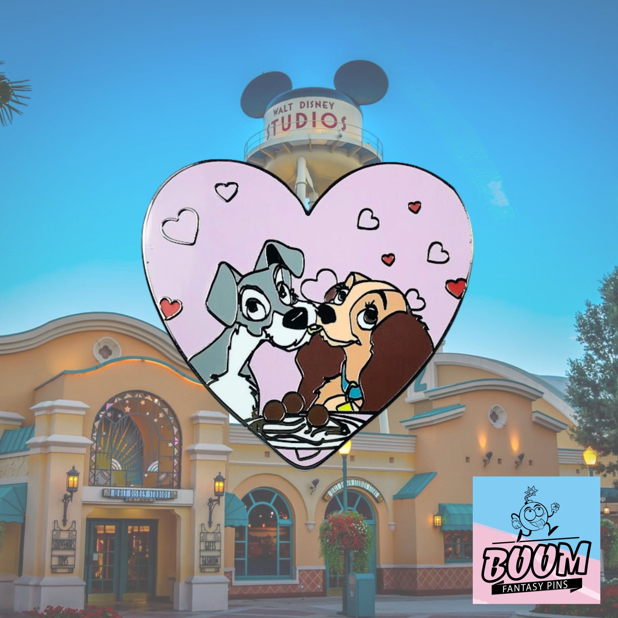 Pin's – La Belle et le Clochard du film La Belle et le Clochard – Disney Fantasy