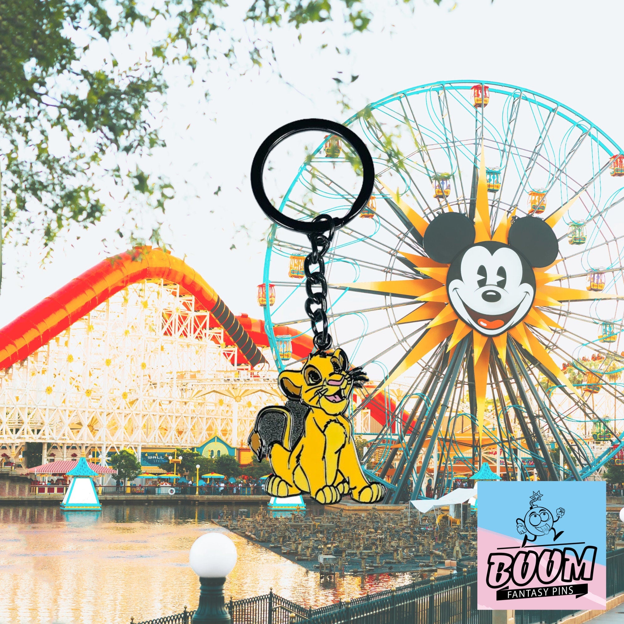 Porte-clés – Simba du Roi Lion – Disney Fantasy