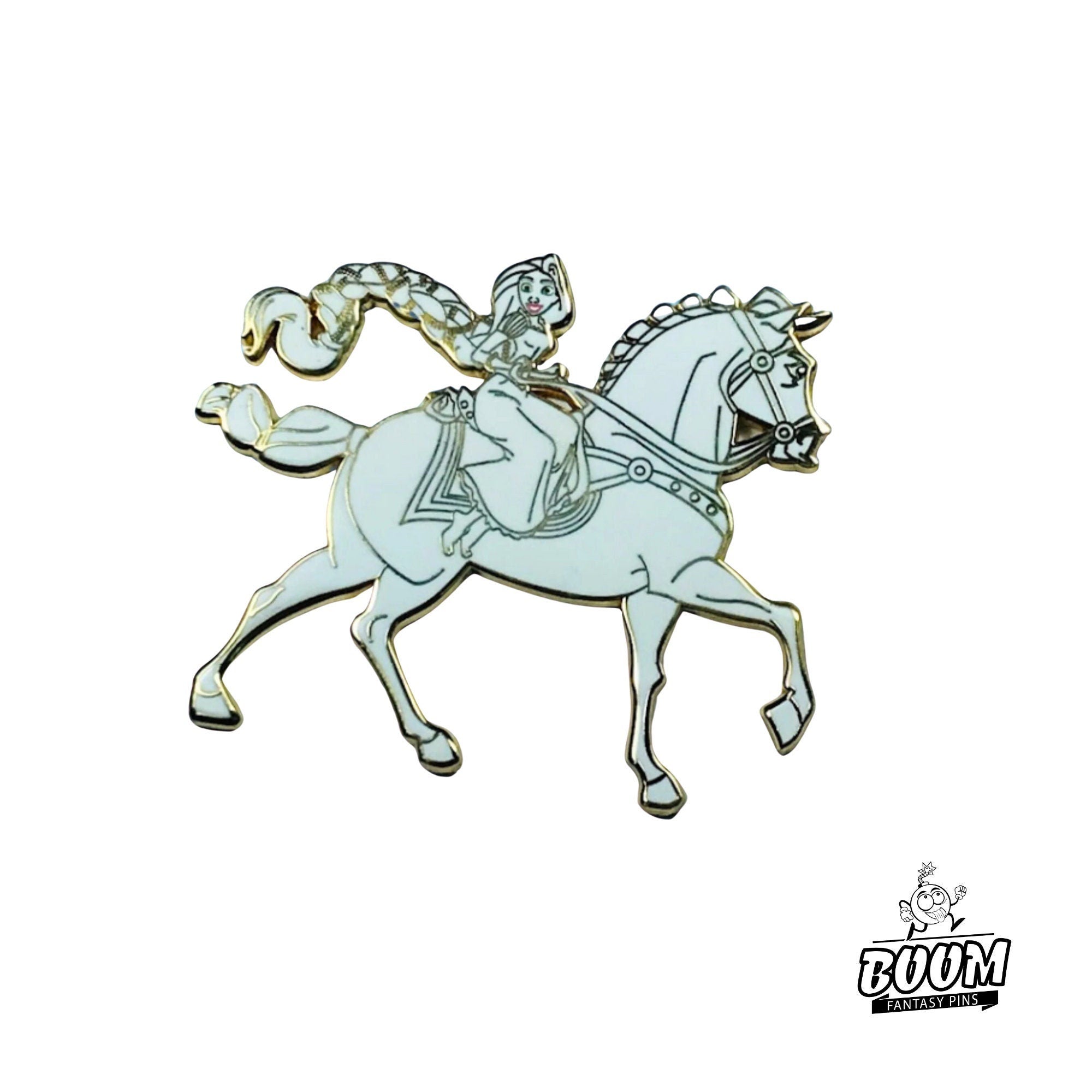 Pin's – Raiponce et Maximus du film Raiponce – Disney Fantasy