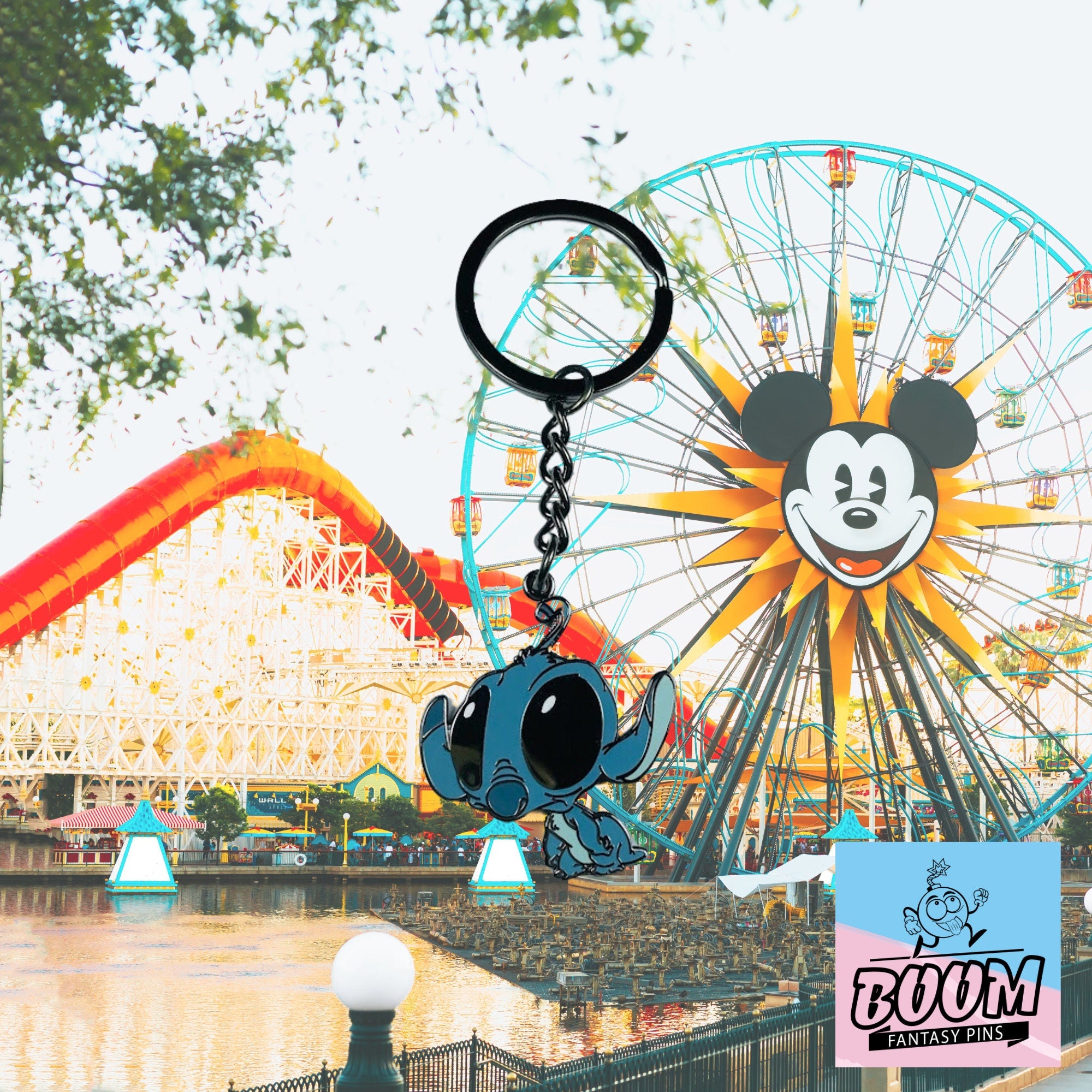 Llavero – Experimento Swirly 383 de Lilo y Stitch – Disney Fantasy