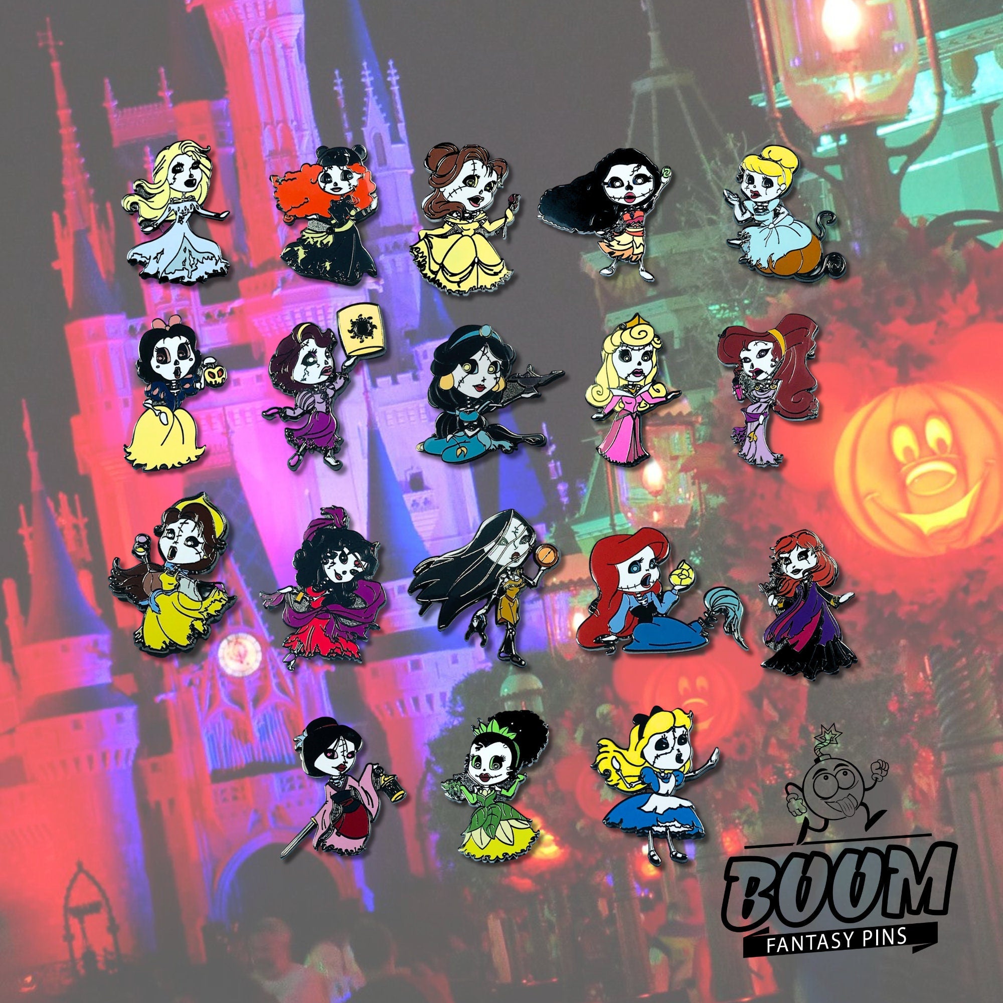 Pin – Mulan from Mulan – Disney Fantasy