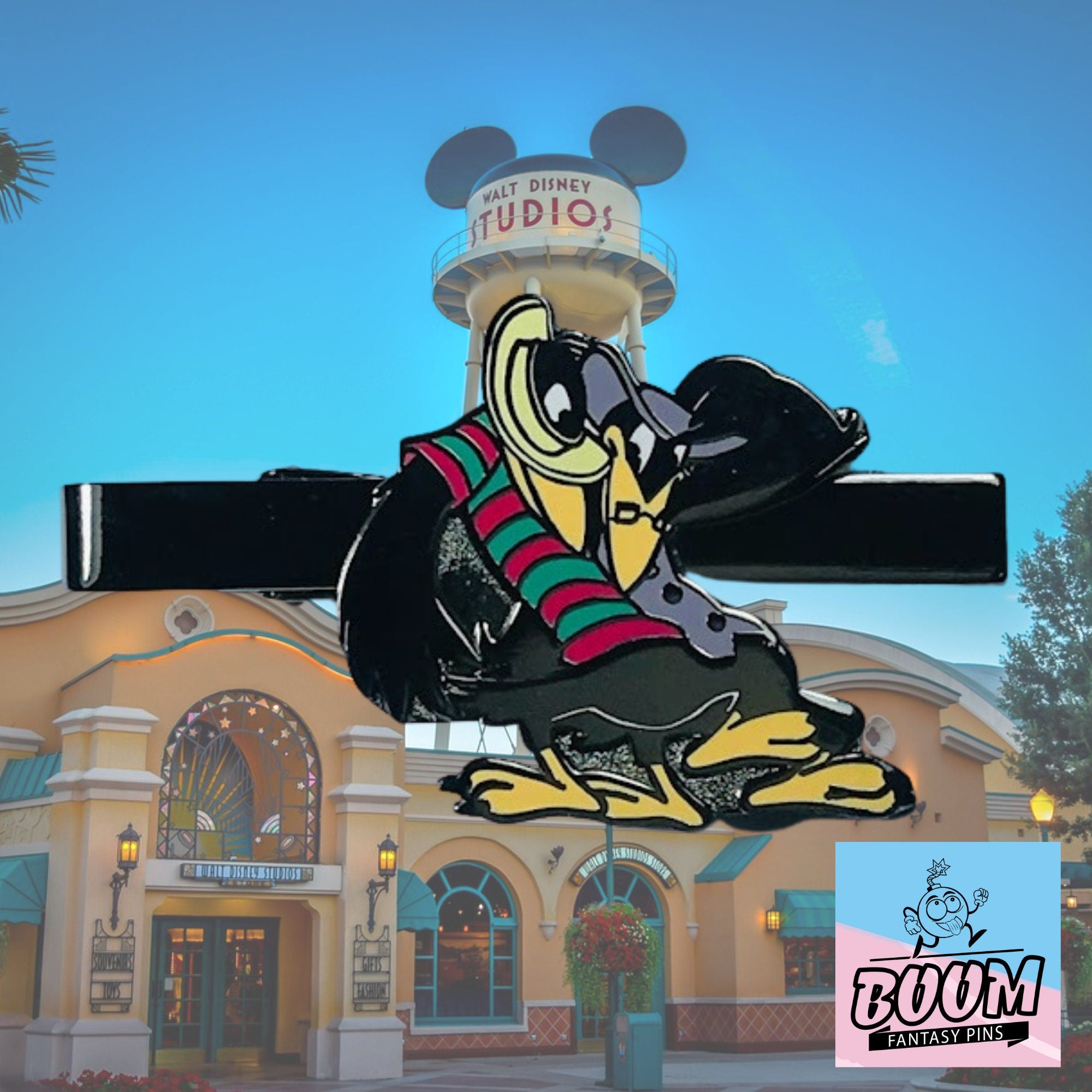 Tie Clip – Raven Jim from Boom Fantasy – Disney Fantasy