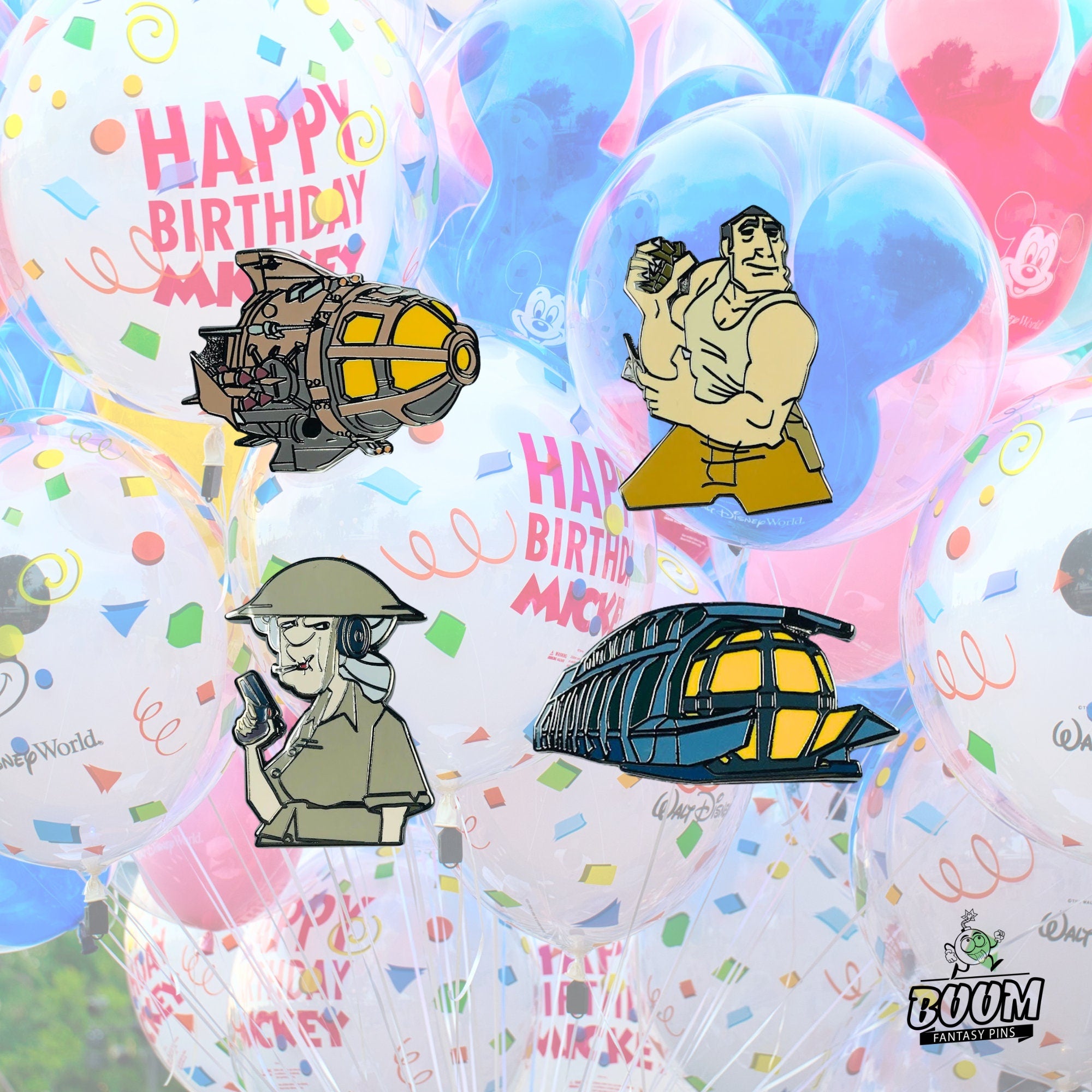 Pin – Wilhelmina from Atlantis The Lost Empire – Disney Fantasy