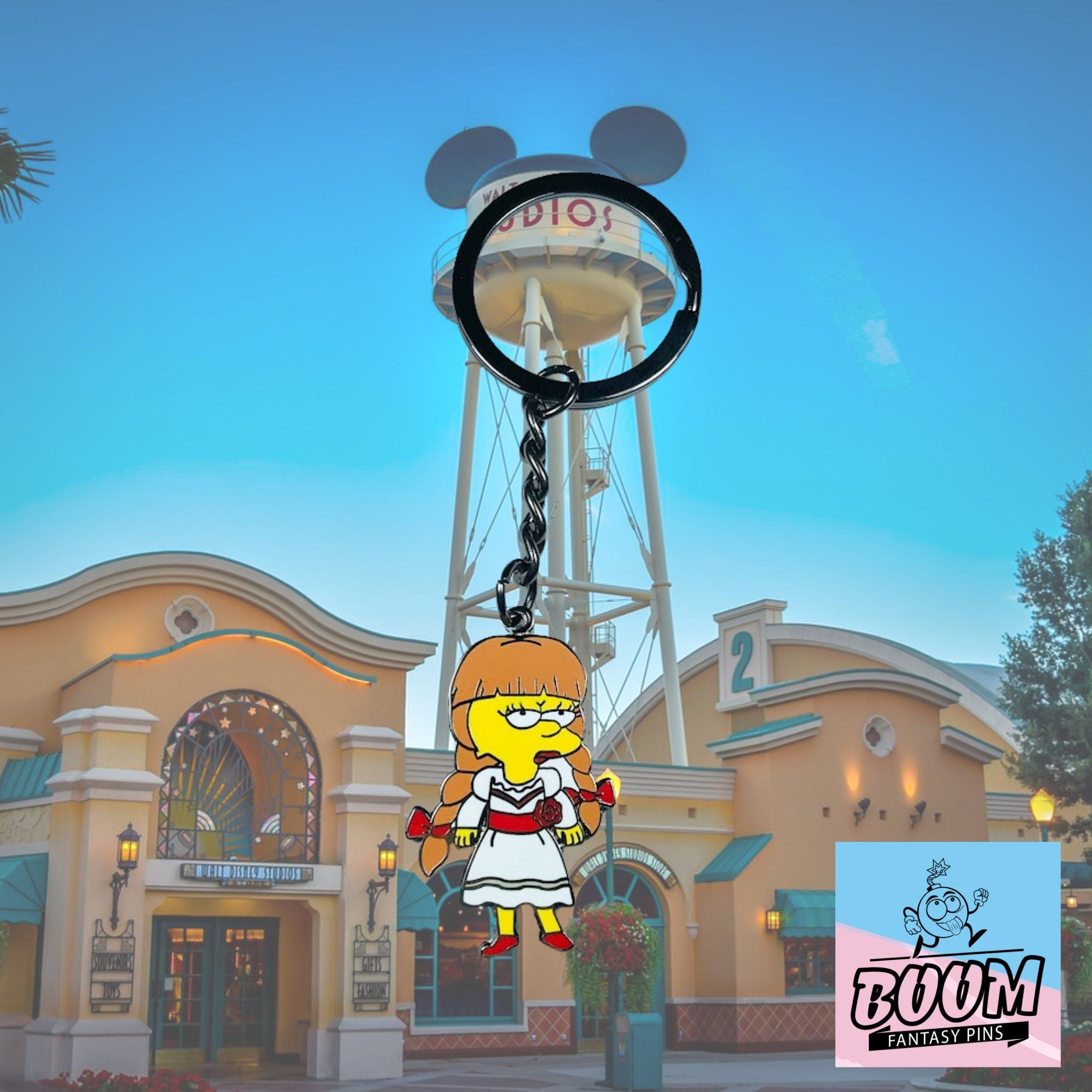 Llavero de Lisa Simpson de Los Simpsons – Disney Fantasy