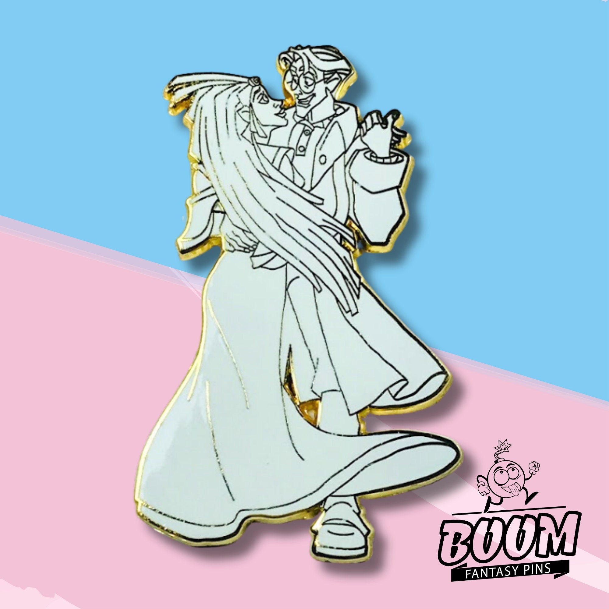 Pin – Milo Thatch and Princess Kida from Atlantis The Lost Empire – Disney Fantasy