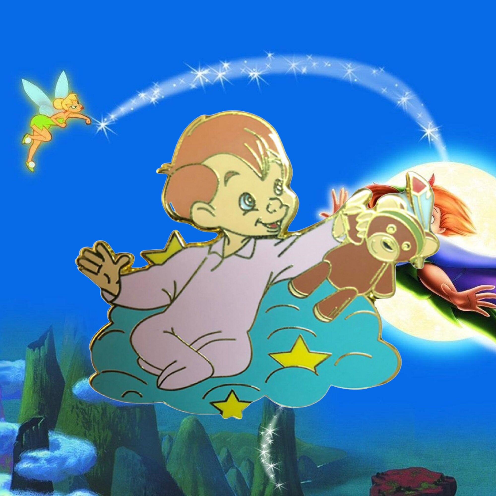 Pin – Michael y John de Peter Pan – Disney Fantasy