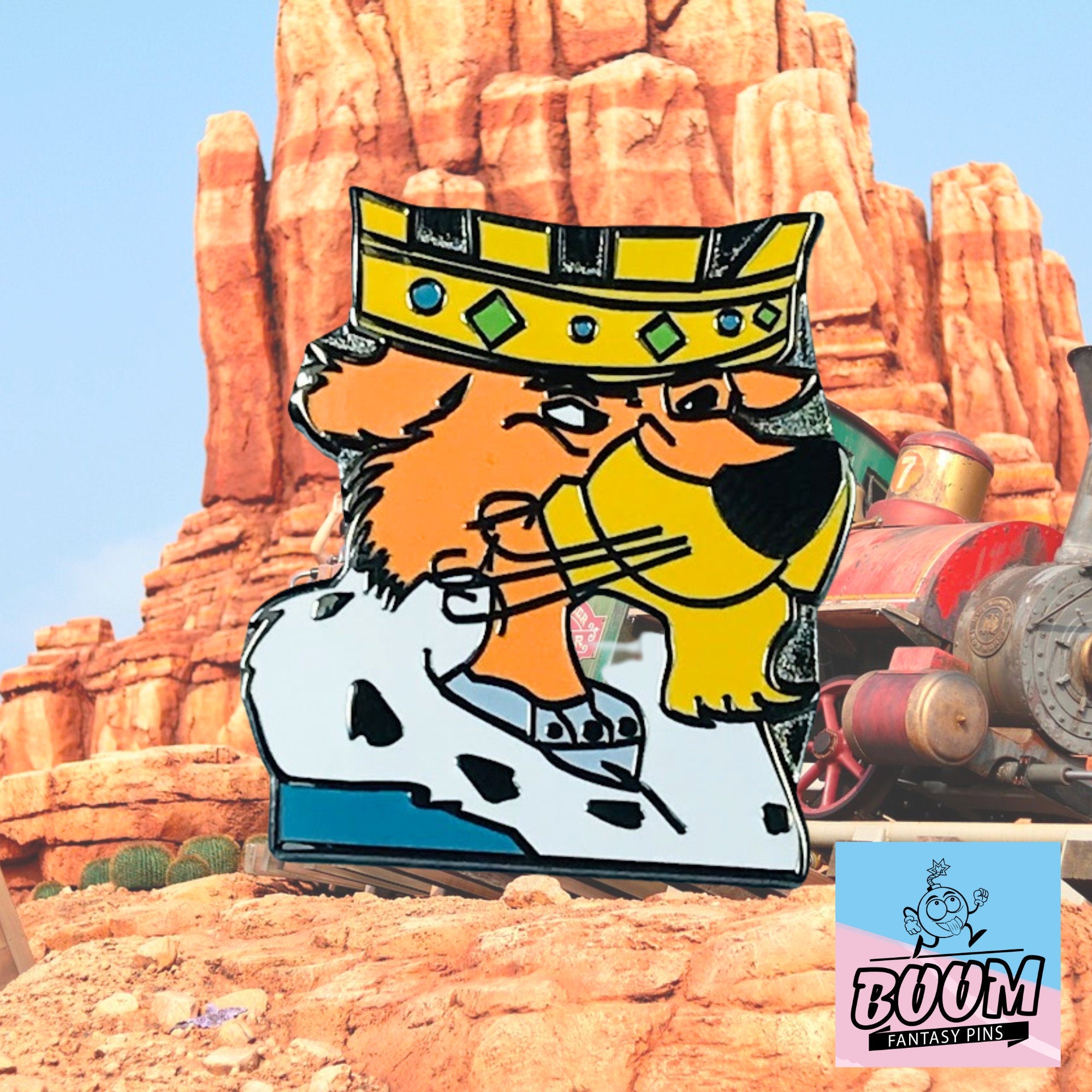 Pin – Príncipe Juan de Robin Hood – Disney Fantasy