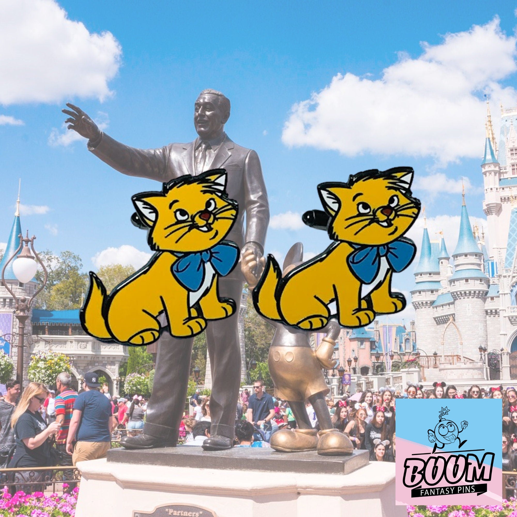 Boutons de manchette – Toulouse des Aristochats – Disney Fantasy