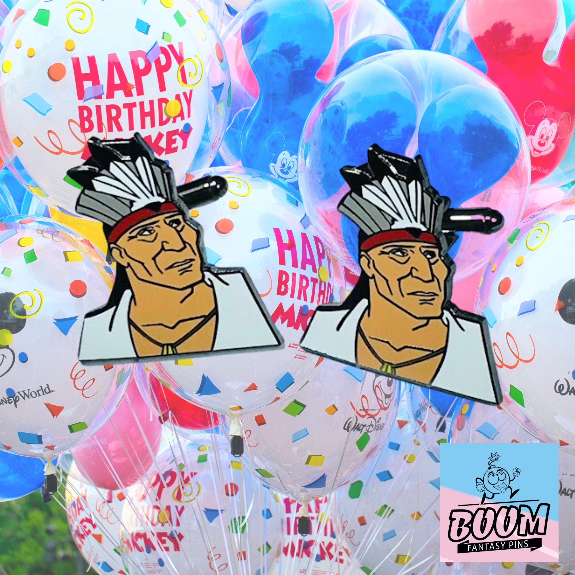 Gemelos – Jefe Powhatan de Pocahontas – Disney Fantasy