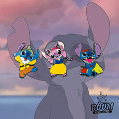 Pin – Stitch y Ángel de Lilo &amp; Stitch – Disney Fantasy