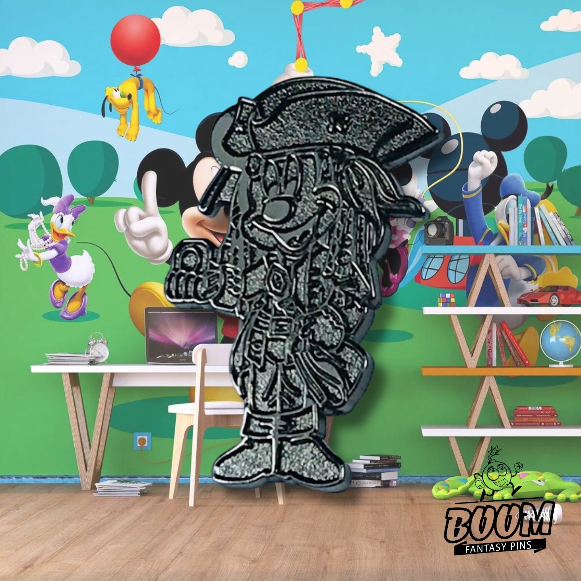 Pin – Mickey Mouse como el Capitán Jack Sparrow de Piratas del Caribe – Disney Fantasy