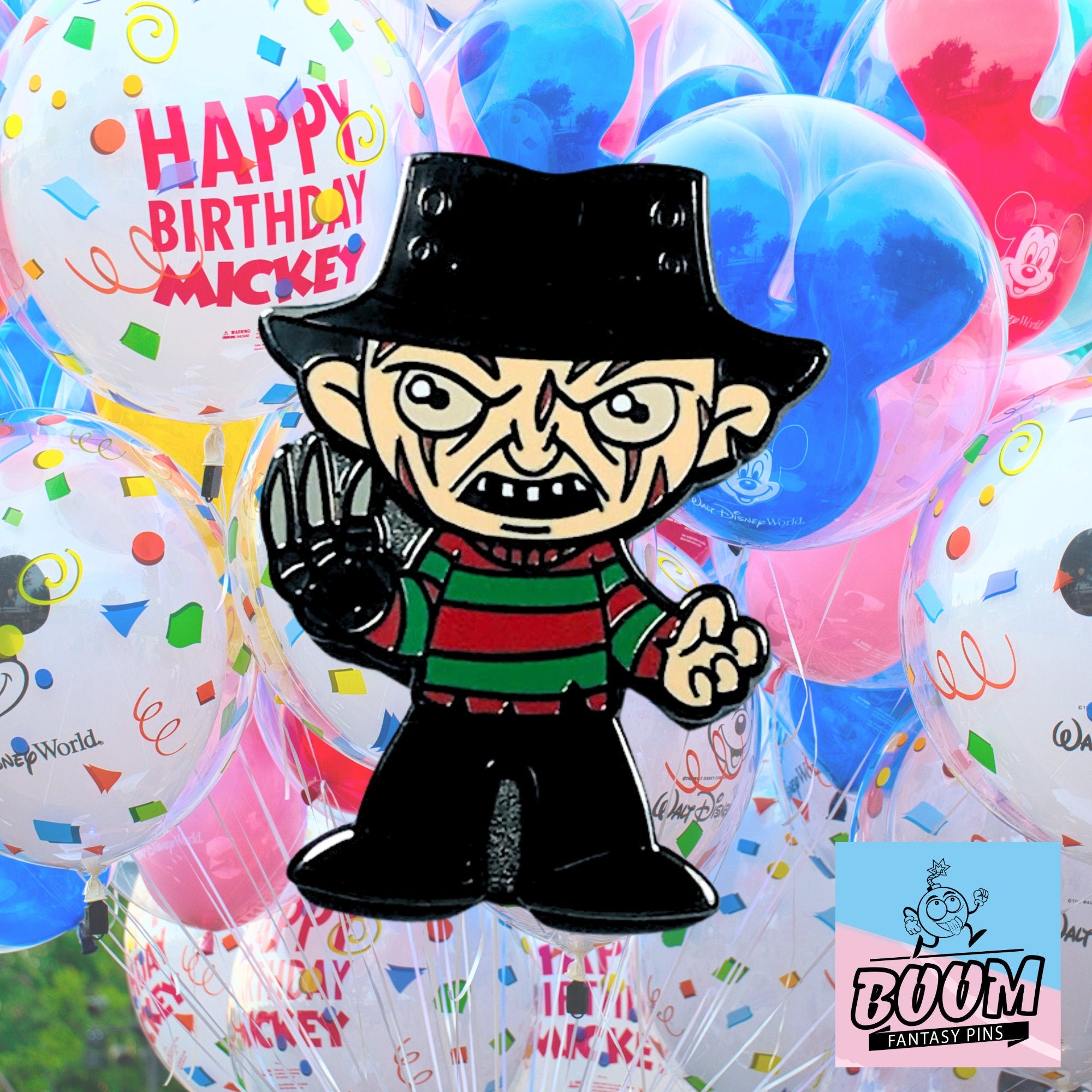 Épingle – Freddy Krueger du film d'horreur « Les Griffes de la nuit » de Wes Craven