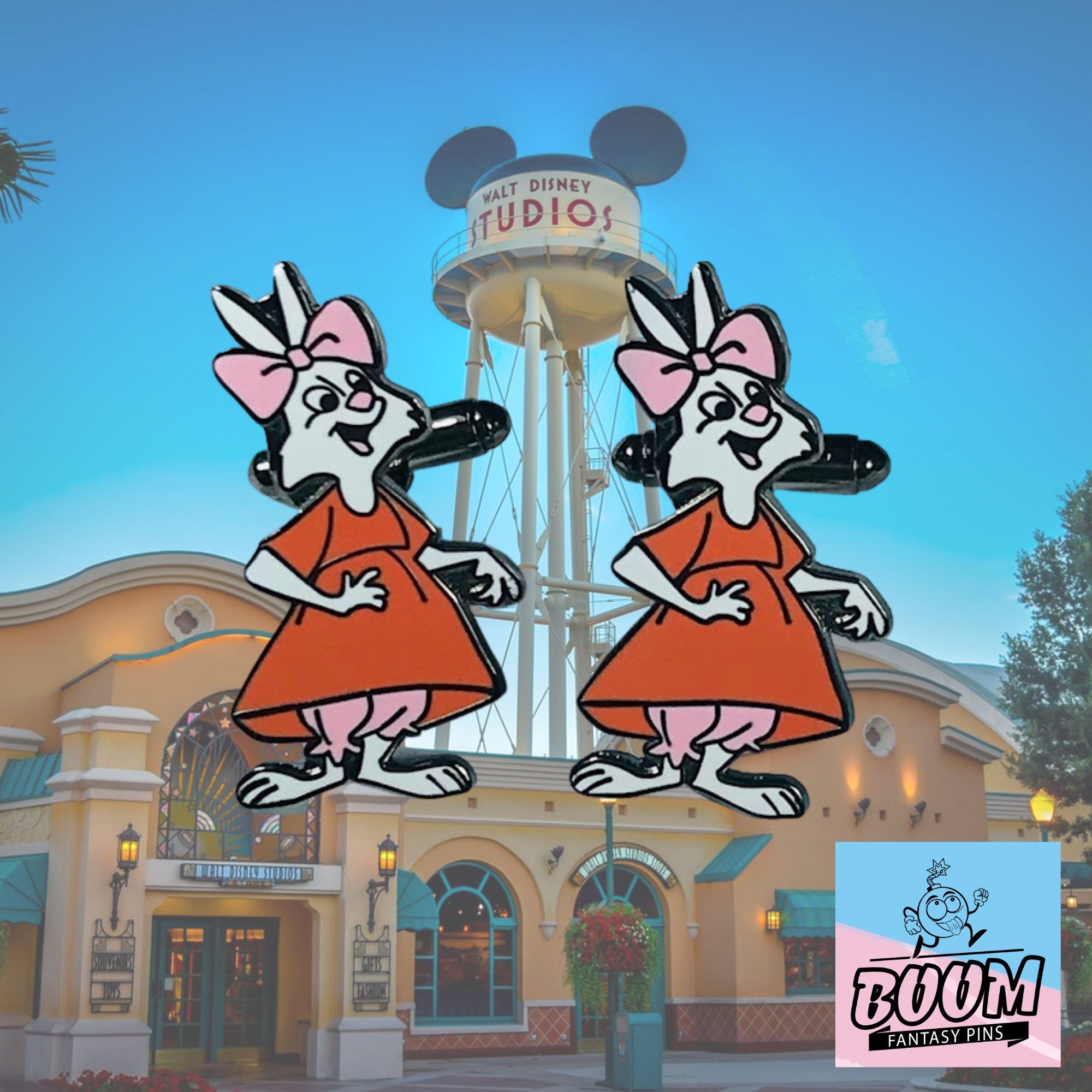 Cufflinks – Sis Bunny from Robin Hood – Disney Fantasy