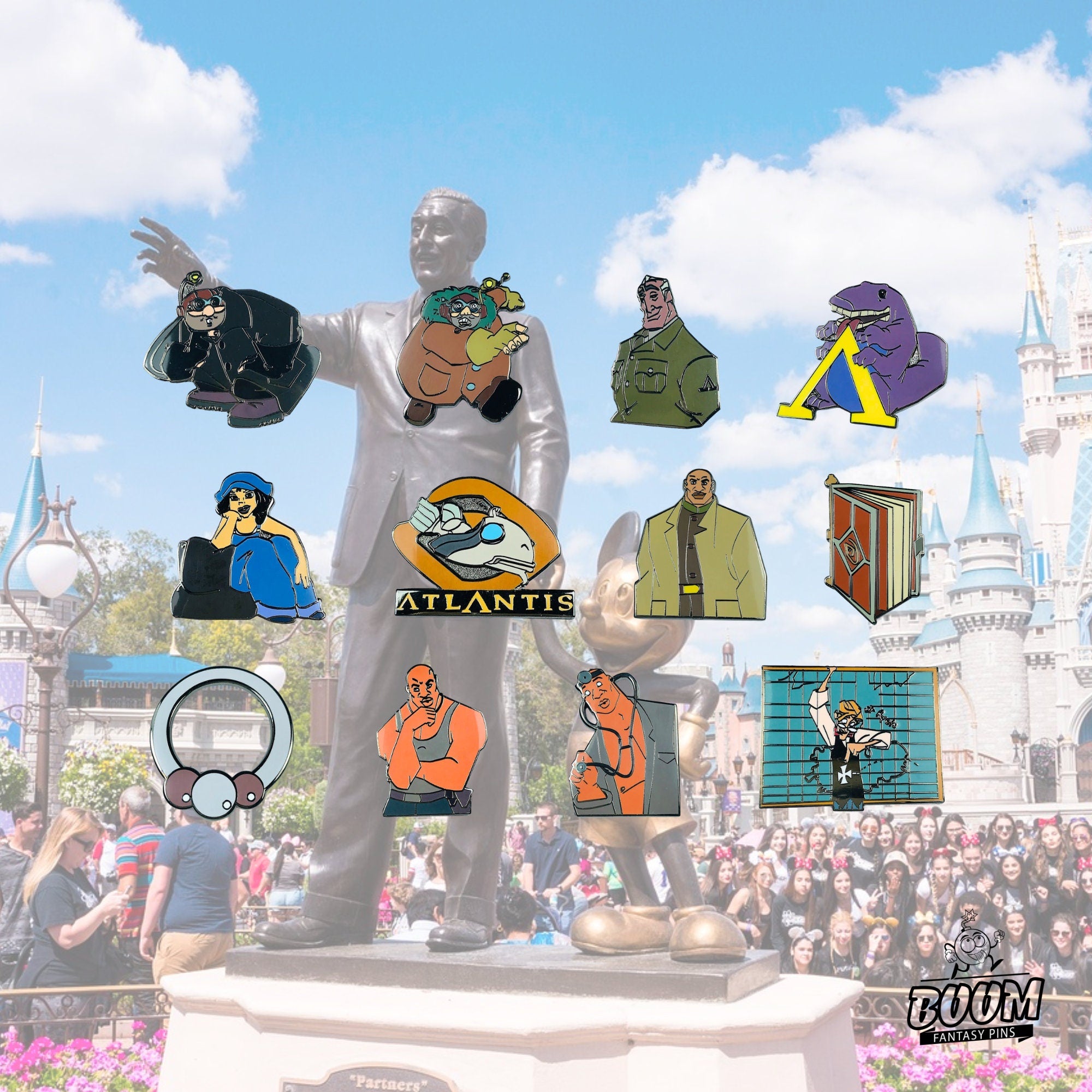 Pin – Milo Thatch from Atlantis The Lost Empire – Disney Fantasy