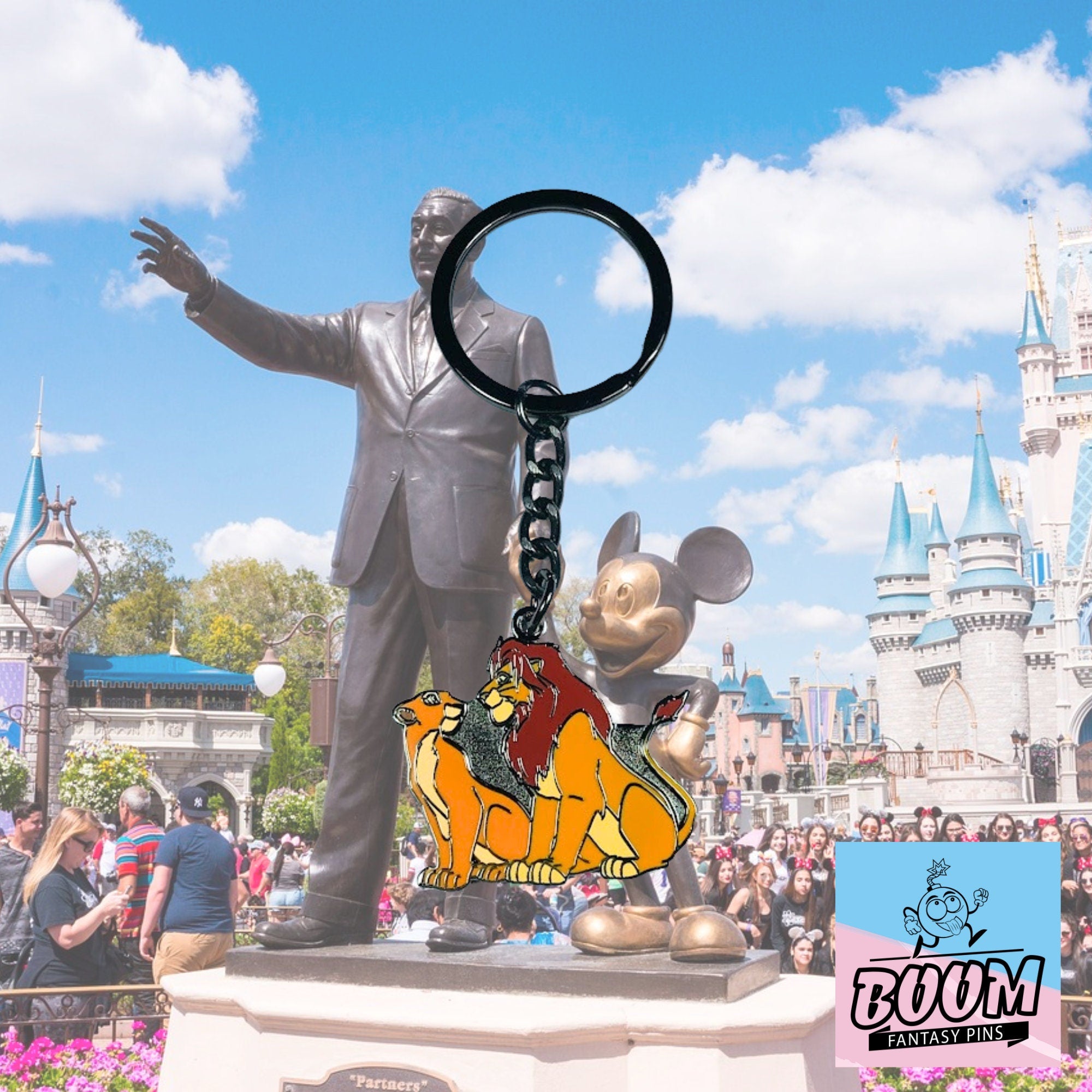 Porte-clés – Simba du Roi Lion – Disney Fantasy