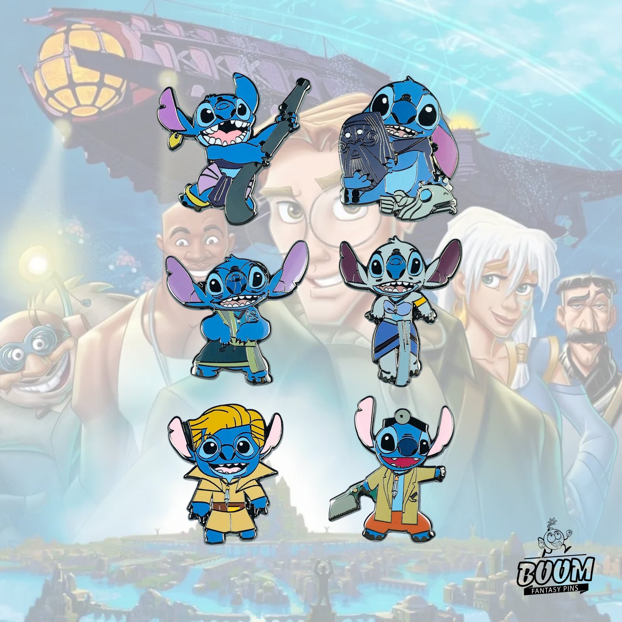 Pin – Stitch de Lilo &amp; Stitch – Disney Fantasy