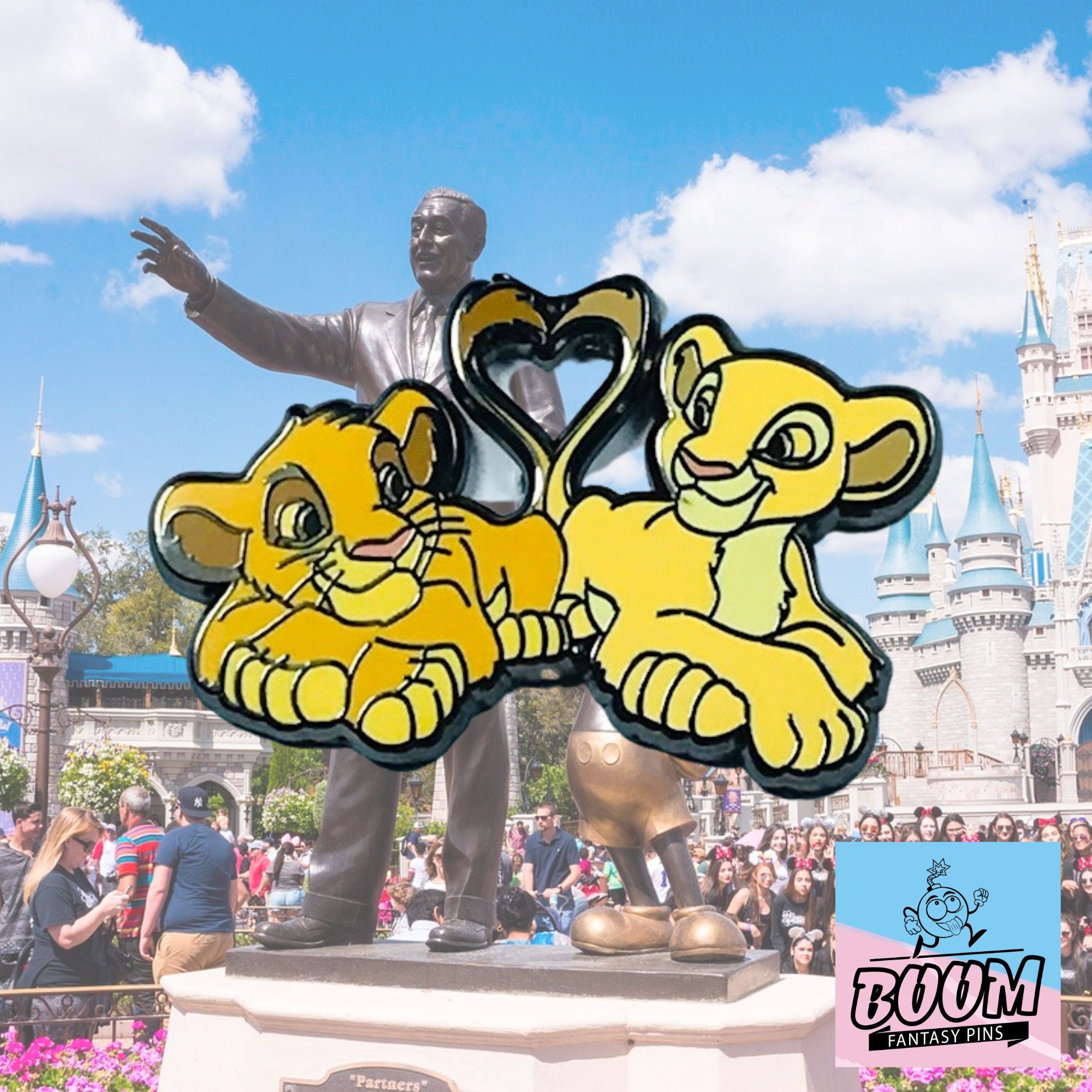 Pin – Nala y Simba de El Rey León – Disney Fantasy
