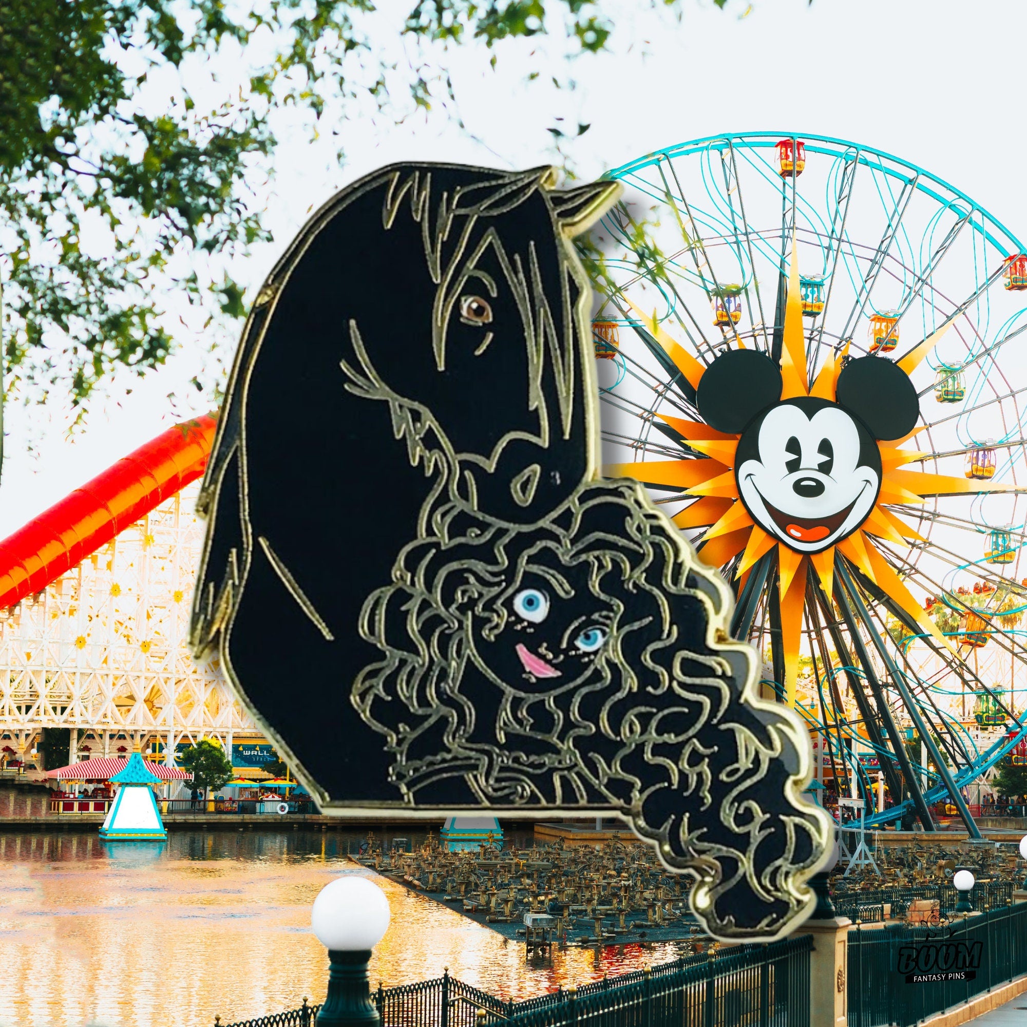 Pin – Princesa Mérida de Valiente – Disney Fantasy