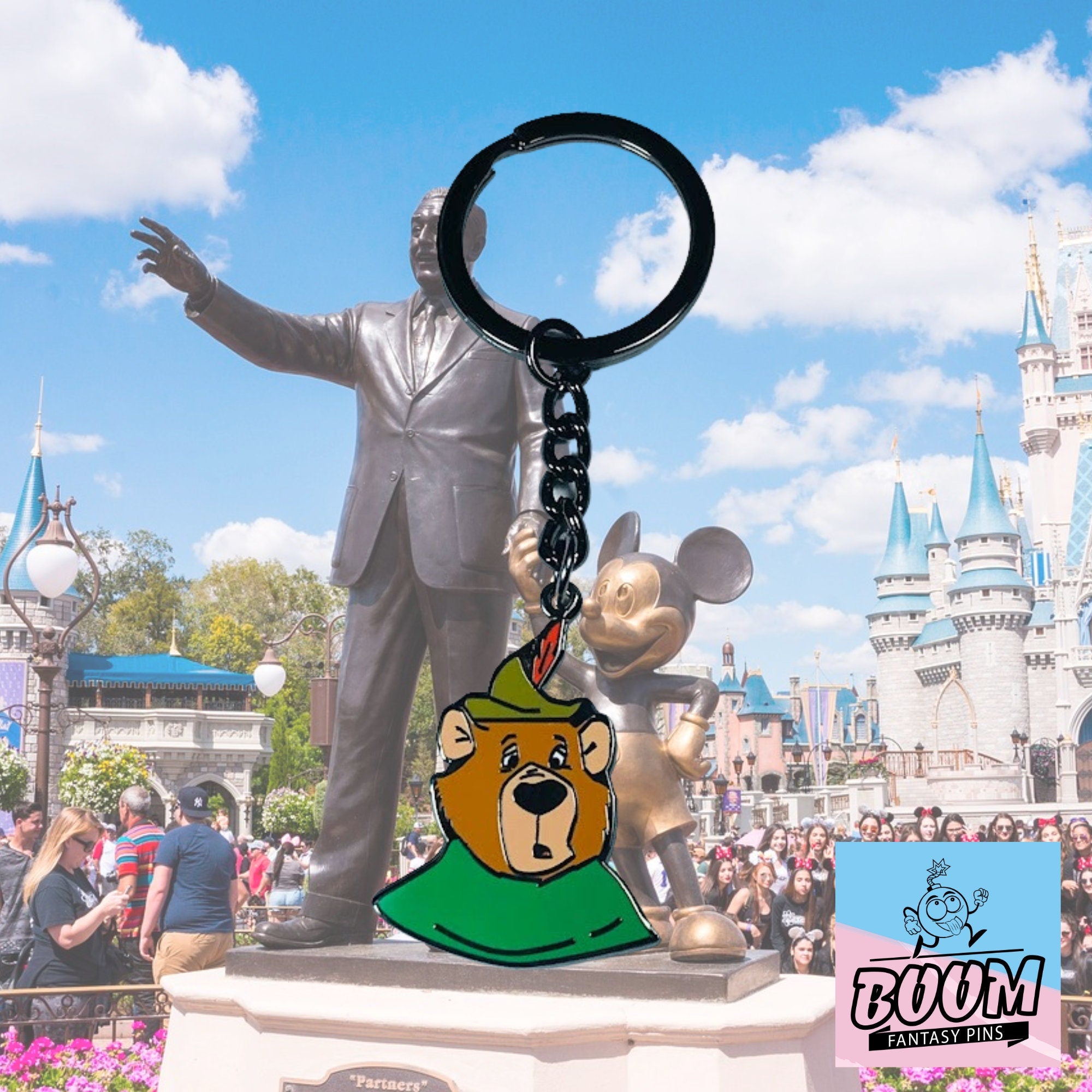 Llavero – El pequeño Juan de Robin Hood – Disney Fantasy