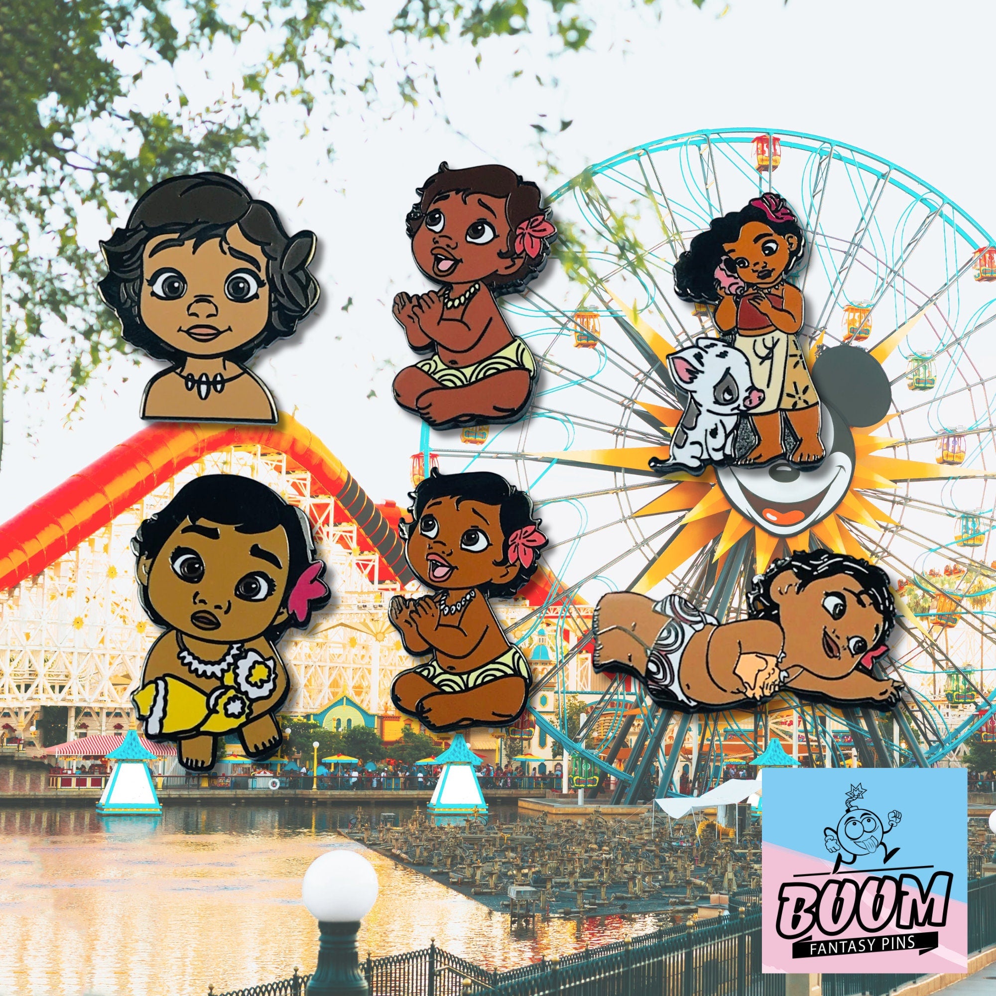 Pin – Moana from Moana – Disney Fantasy