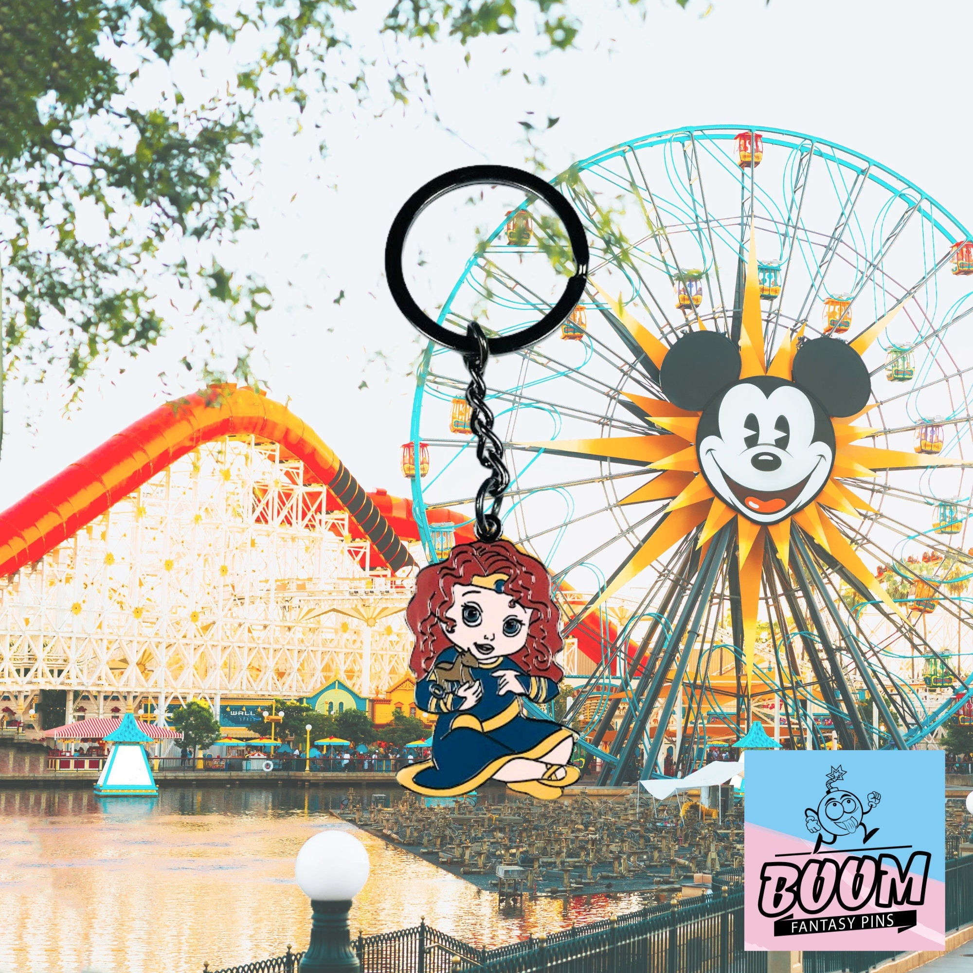 Porte-clés – Merida de Rebelle – Disney Fantasy