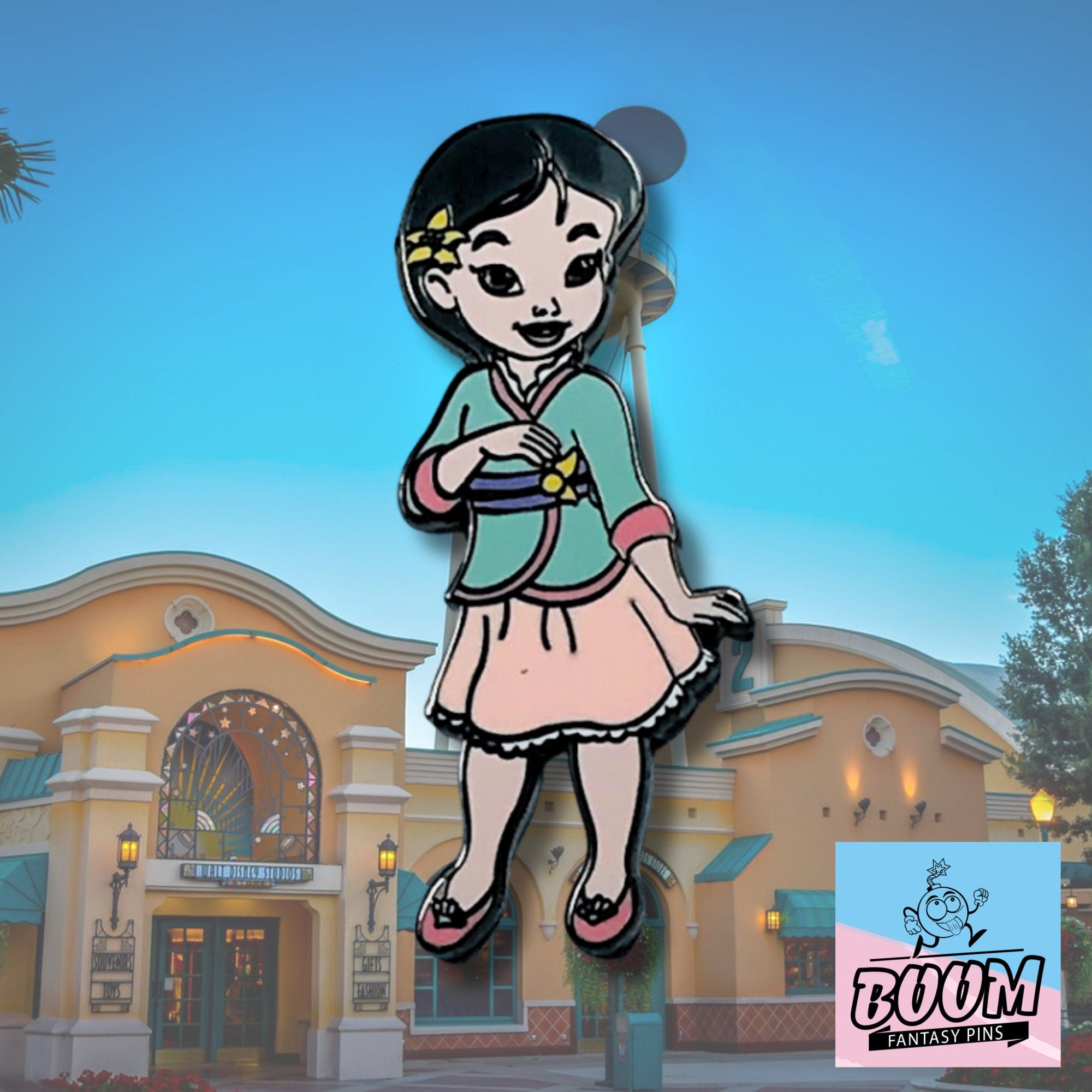 Pin – Mulan como niña de Mulan – Disney Fantasy