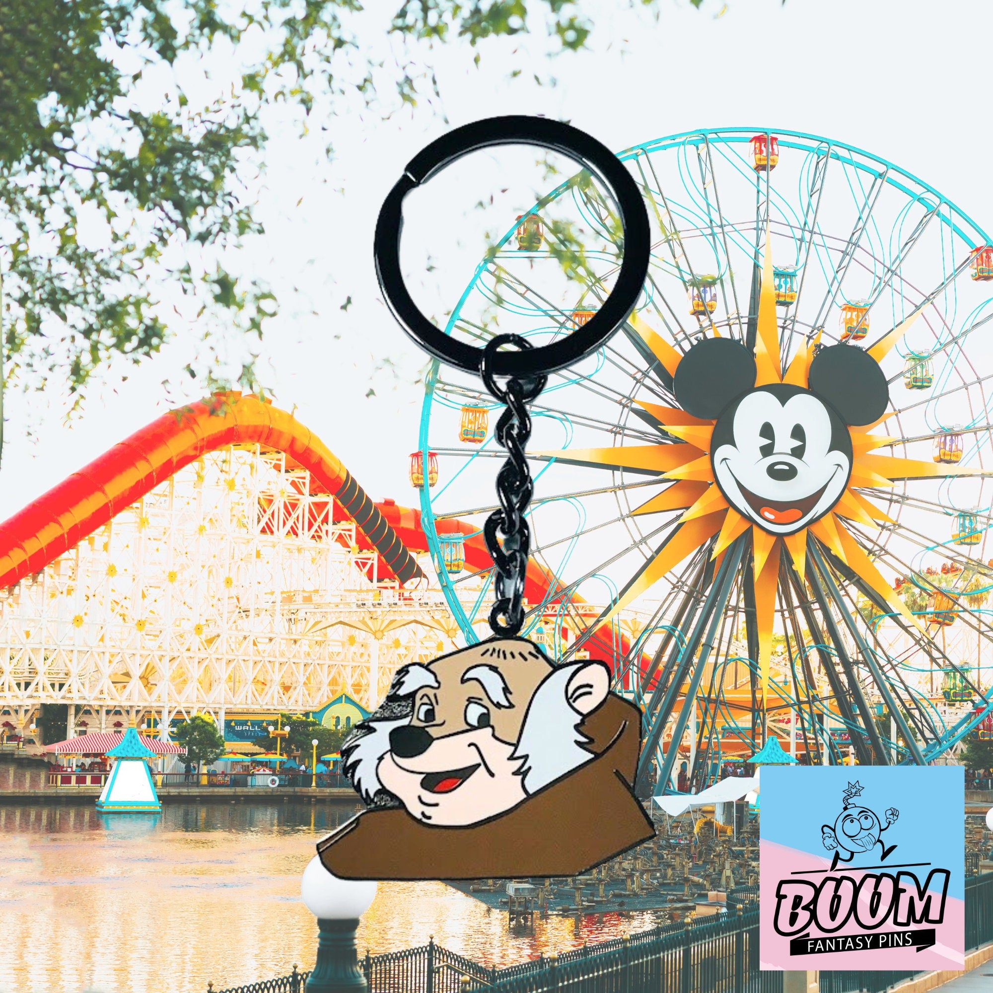 Llavero – Fraile Tuck de Robin Hood – Disney Fantasy