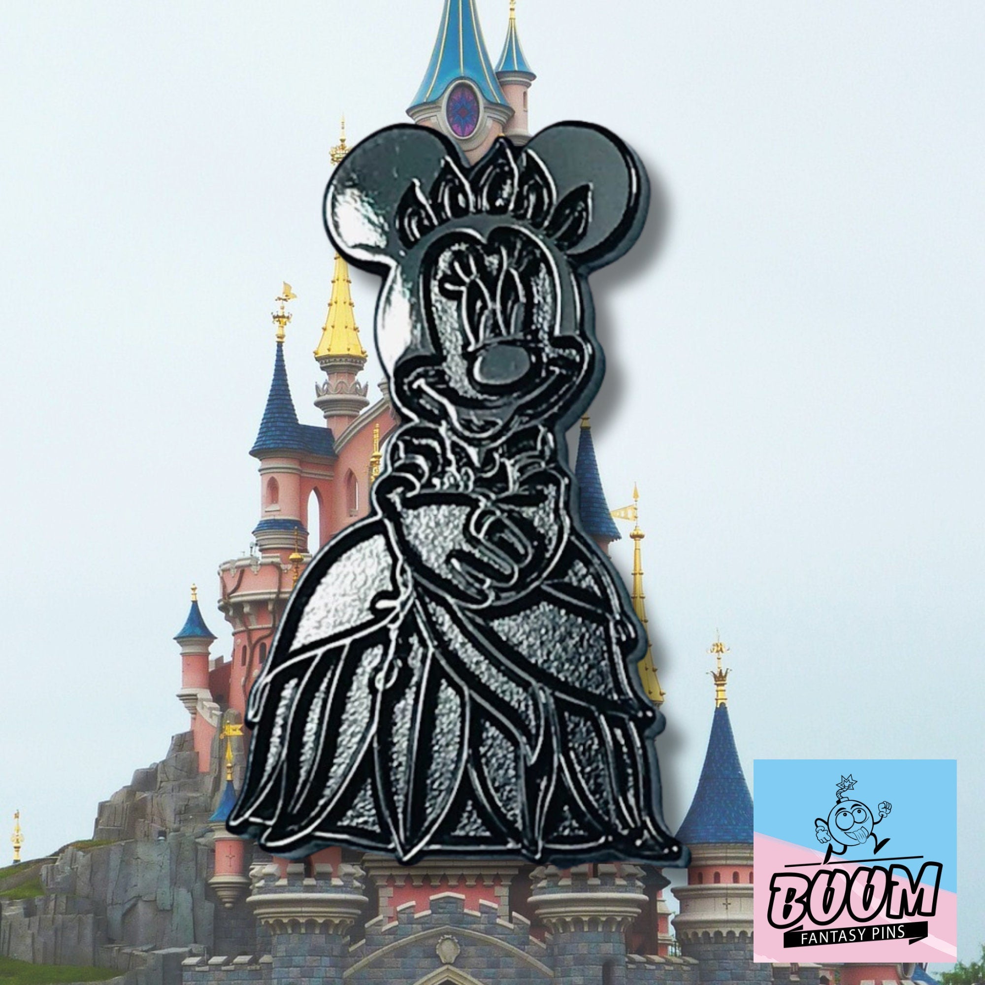 Pin – Minnie Mouse como Tiana de La Bella y la Bestia – Disney Fantasy