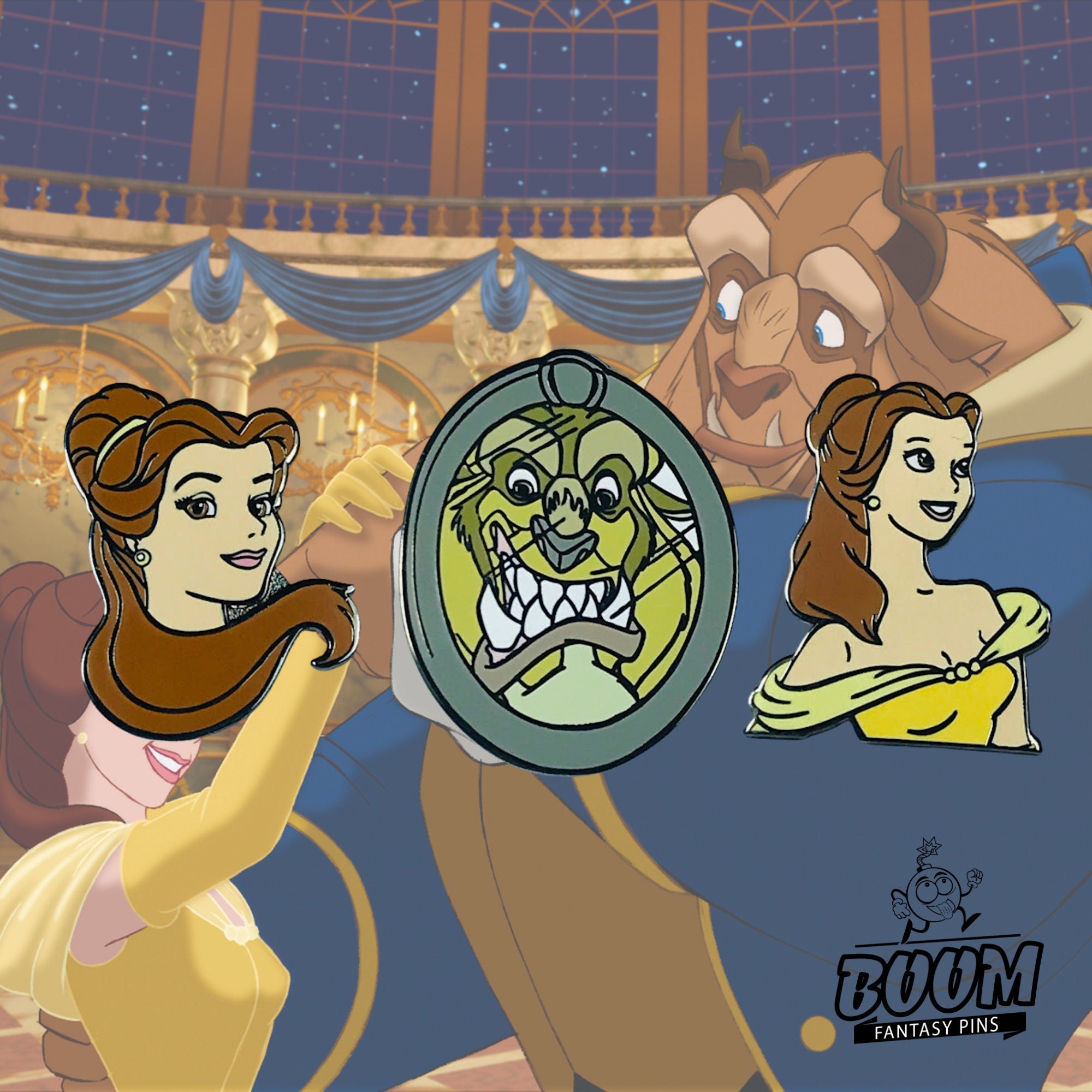 Pin – Bestia de La Bella y la Bestia – Disney Fantasy