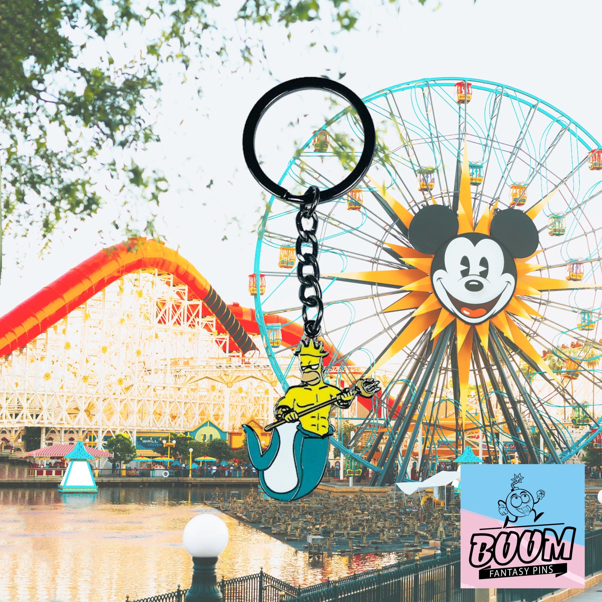 Llavero de Homer Simpson de Los Simpsons – Fantasía única