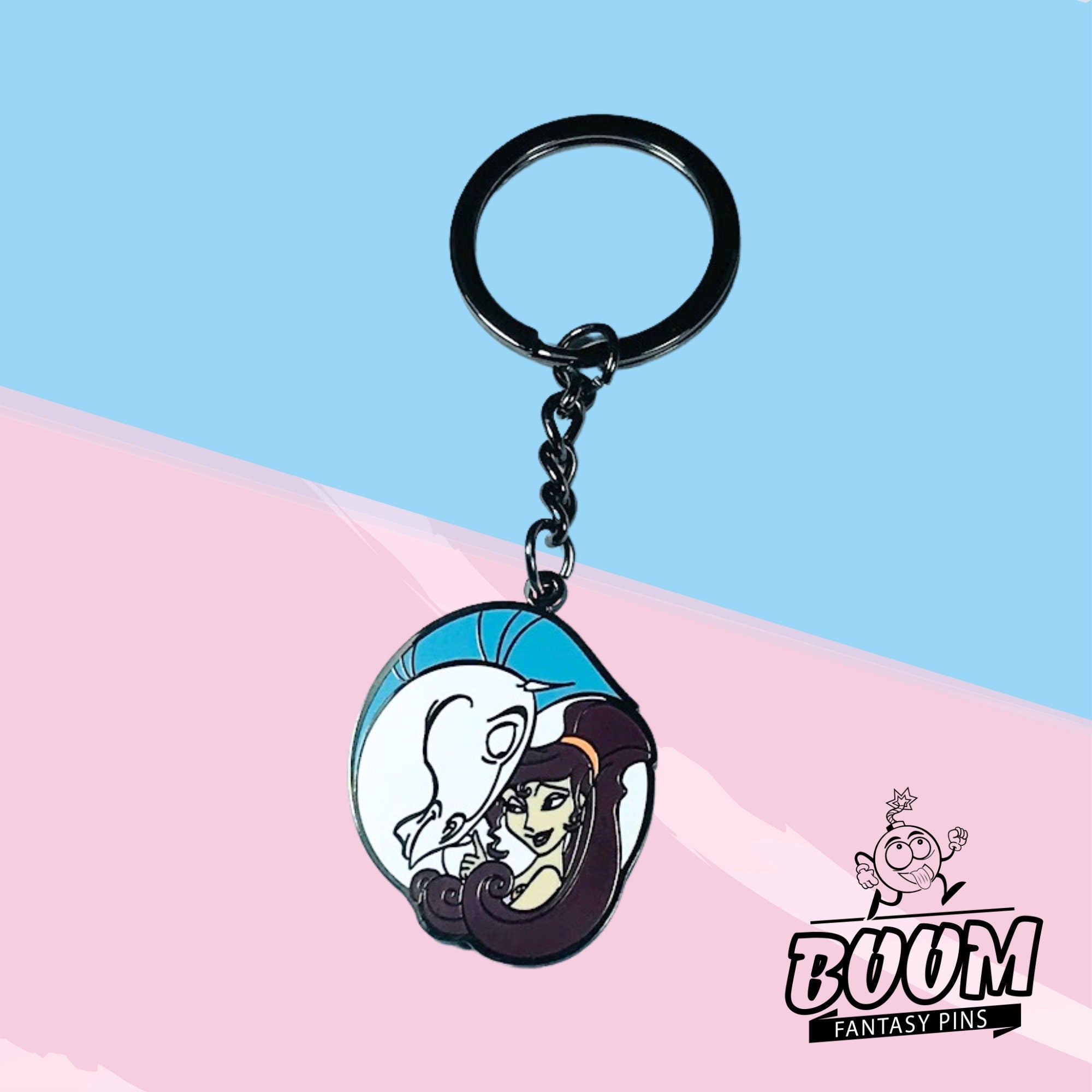 Llavero – Megara y Pegaso de Hércules – Disney Fantasy