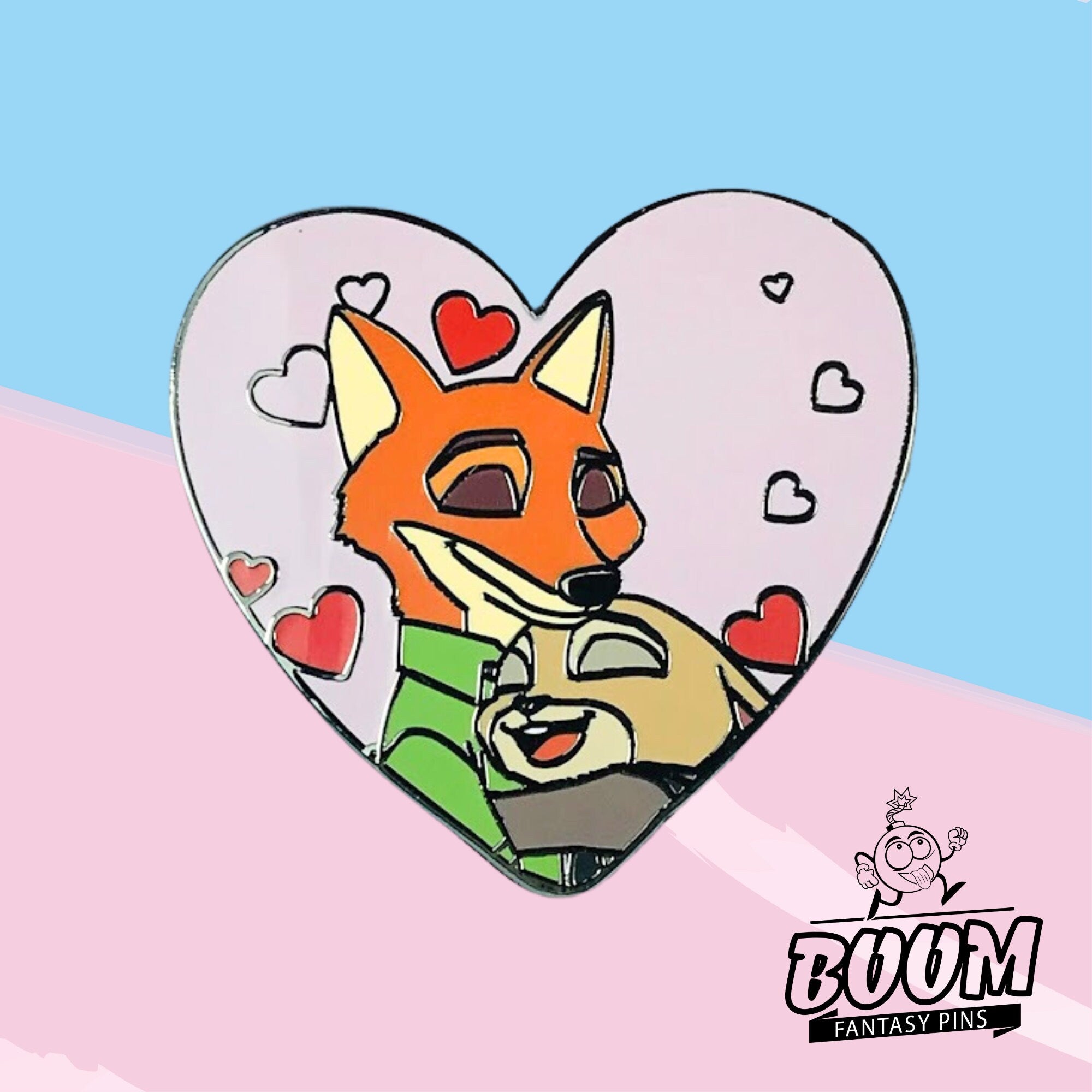 Pin – Judy Hopps y Nick Wilde de Zootopia – Disney Fantasy