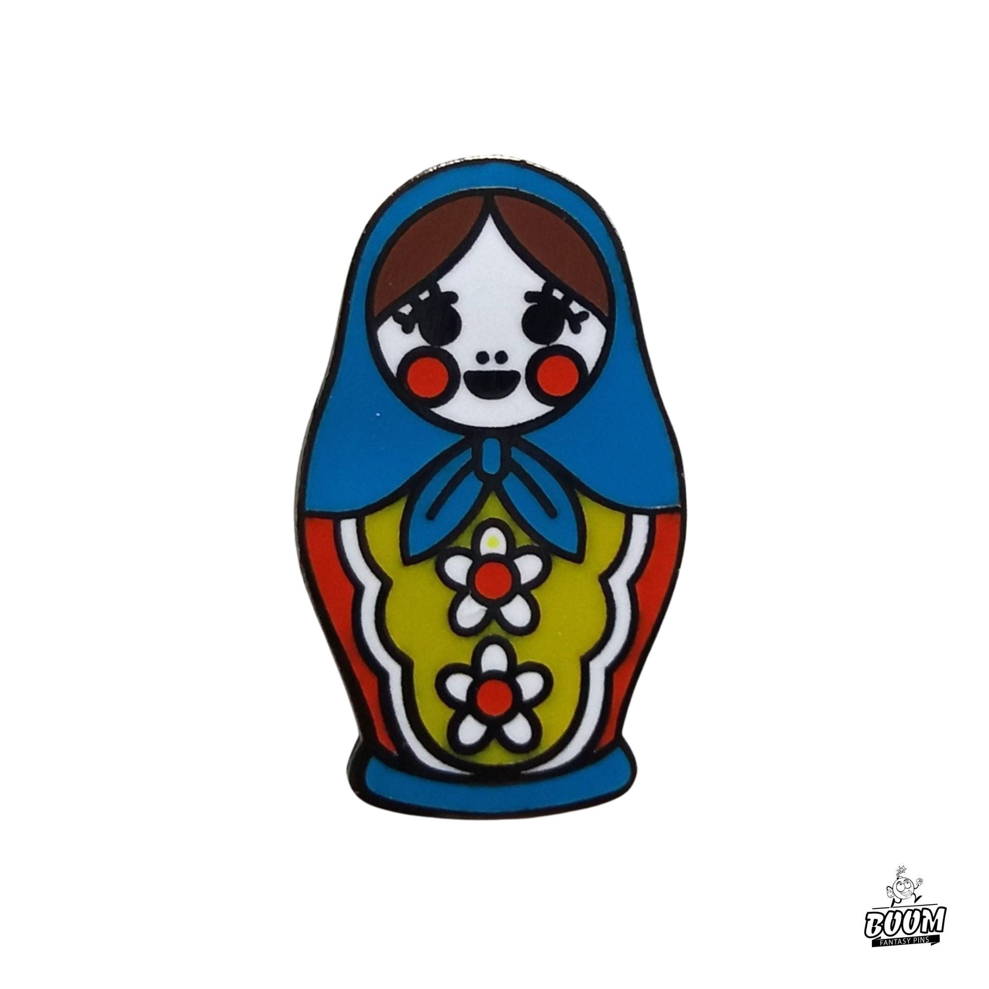 Pin – Matryoshka Doll from Russian Folklore – Russian Nesting Doll Collection