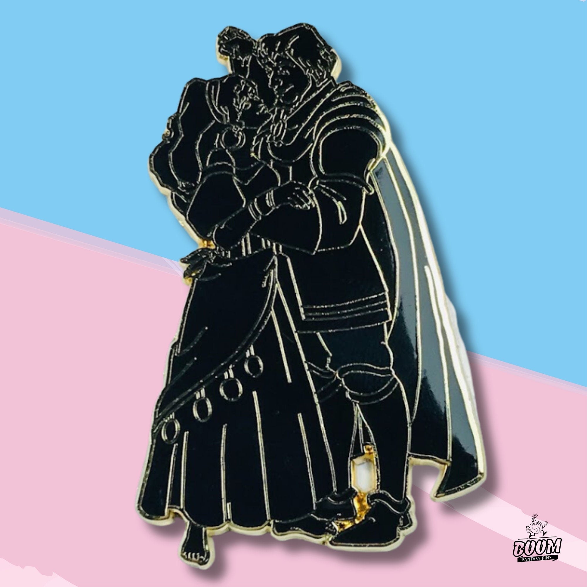 Pin's – Esmeralda et le capitaine Phoebus du Bossu de Notre-Dame – Disney Fantasy