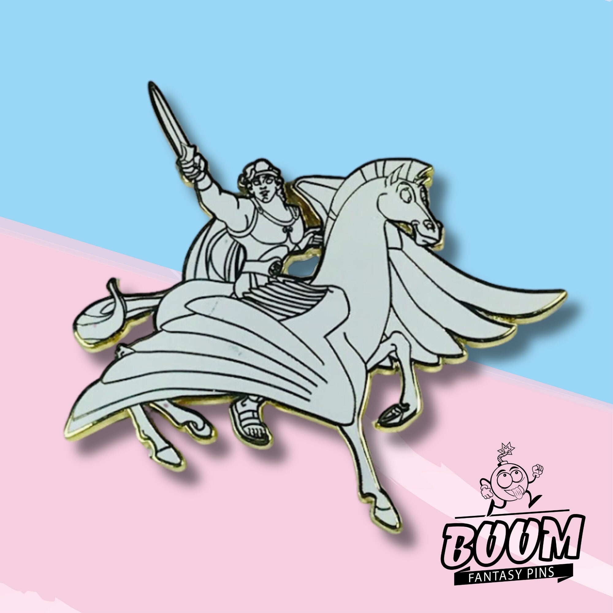 Pin – Hércules y Pegaso de Hércules – Disney Fantasy