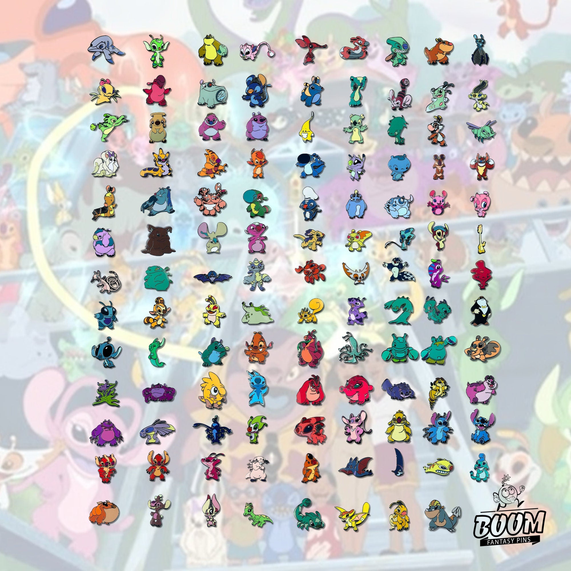 Pin – Stitch y experimentos de Lilo y Stitch – Disney Fantasy