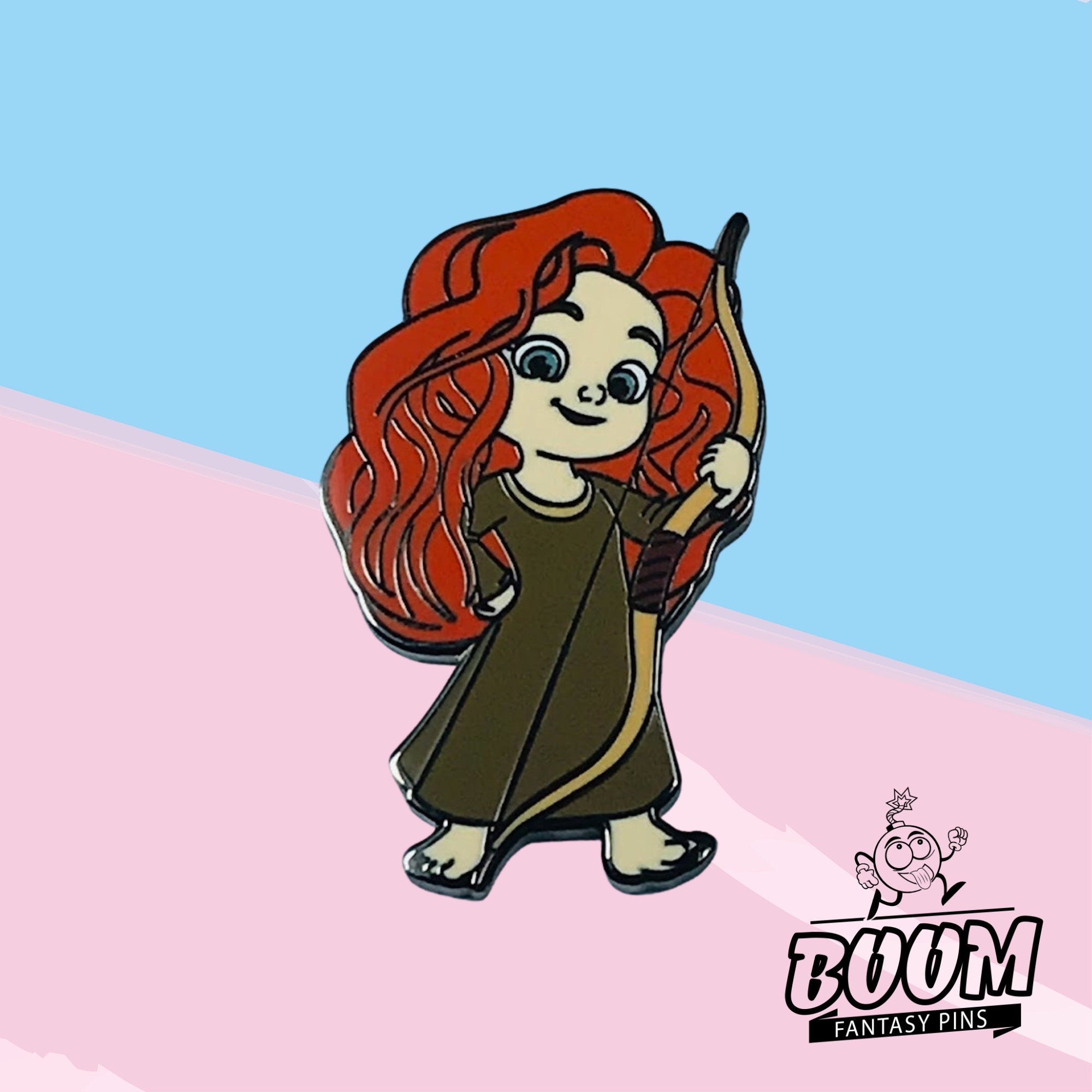Pin's – Princesse Merida du film Rebelle – Disney Fantasy