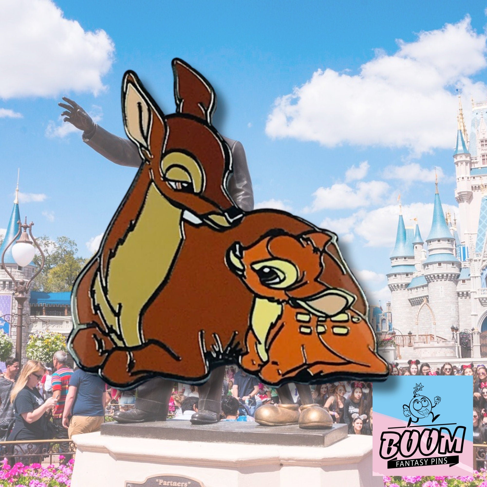 Pin – Bambi and Bambi's Mother from Bambi – Disney Fantasy