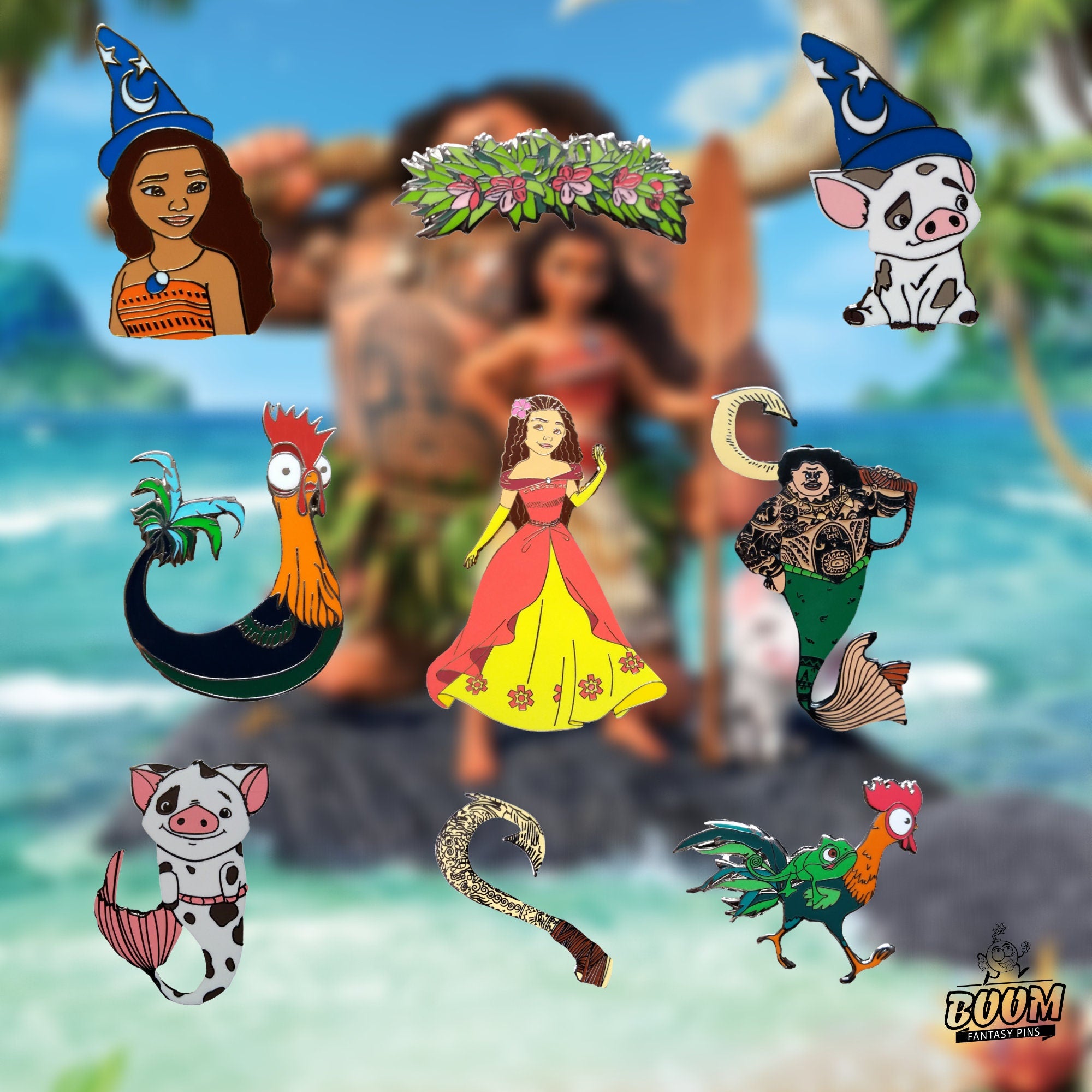 Pin – Moana From Moana – Disney Fantasy